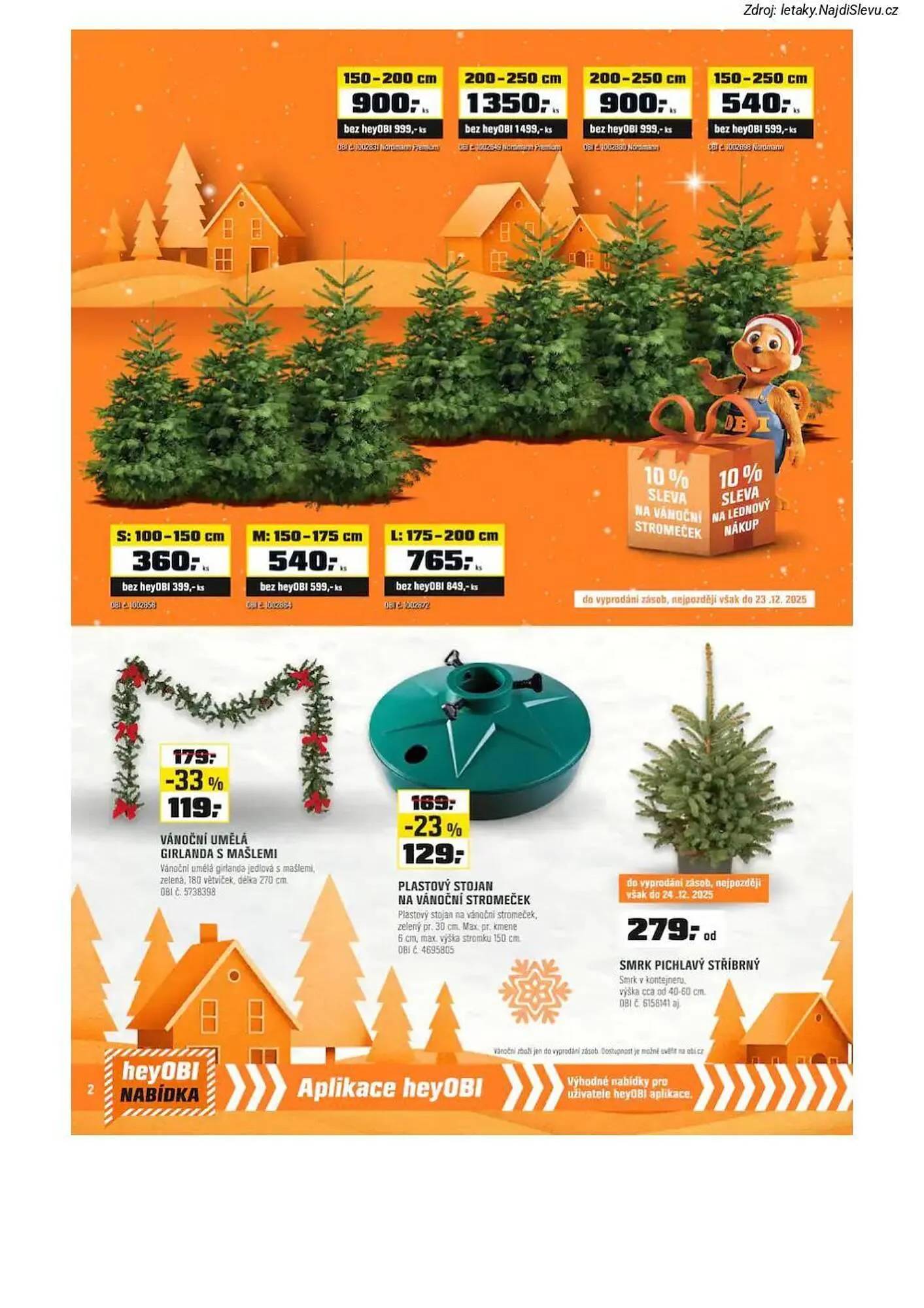 OBI leták - 1. prosince 31. prosince 2025 - Page 2