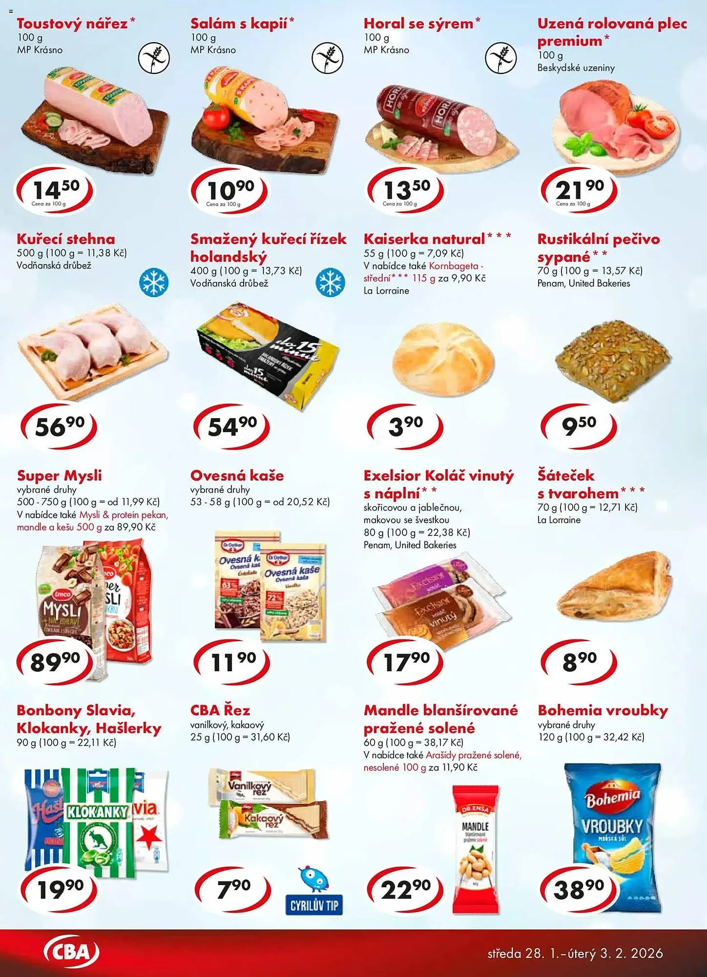 CBA leták - 28. ledna 3. února 2026 - Page 3