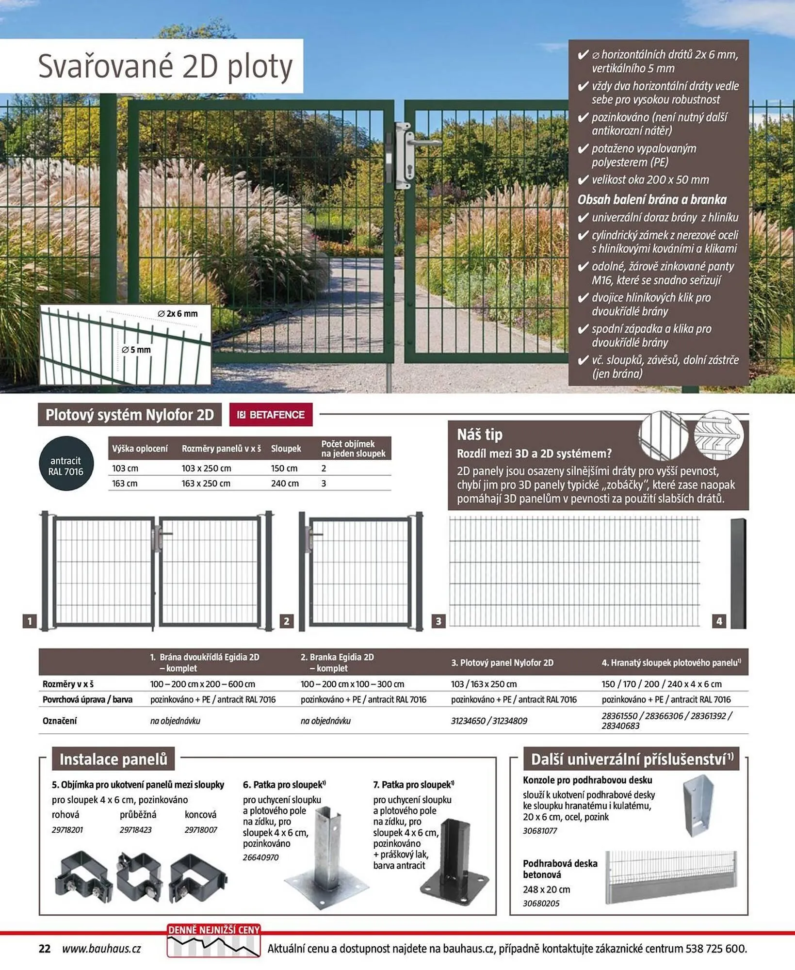 Bauhaus leták - 7. března 31. října 2026 - Page 22