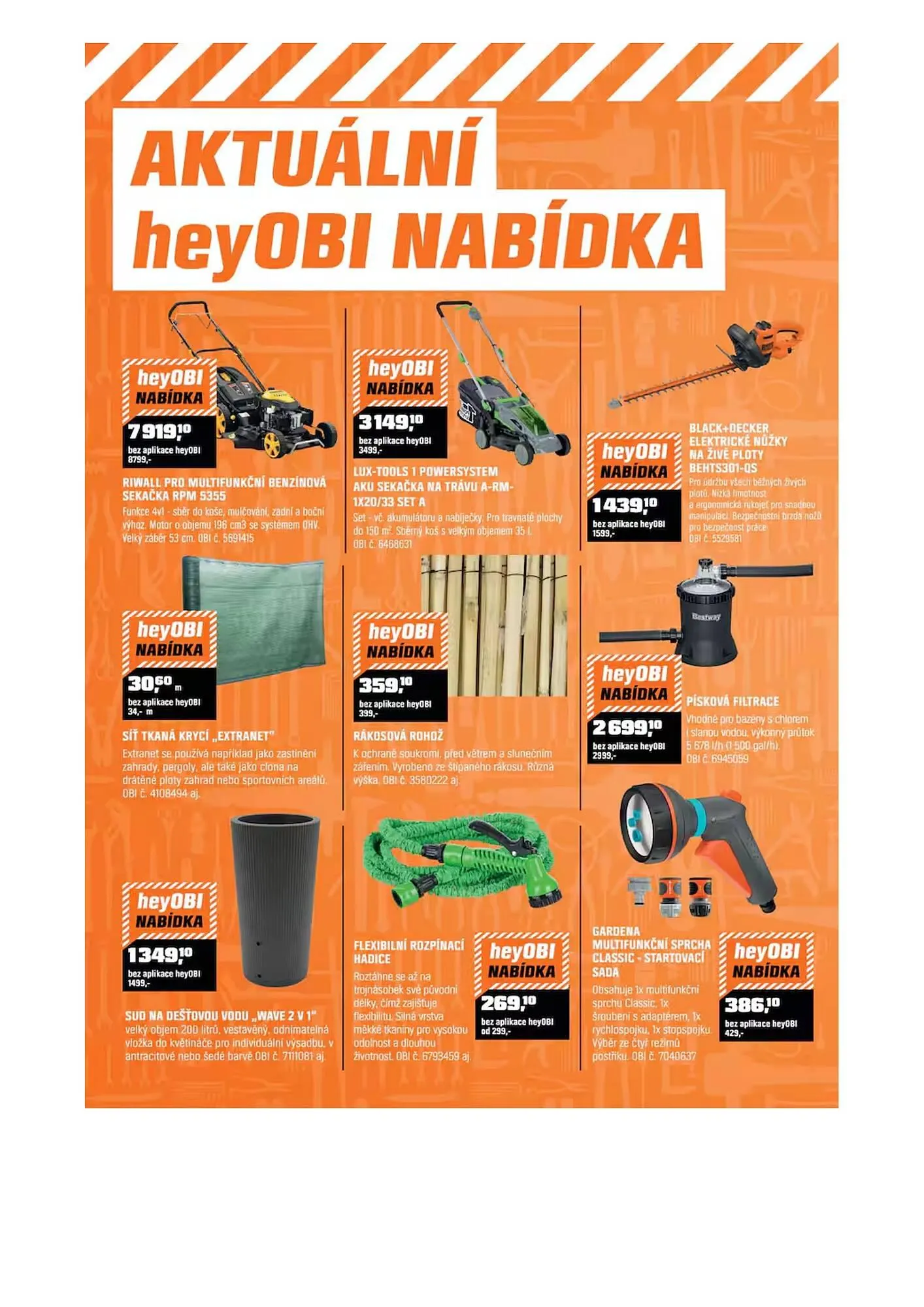 OBI leták - 1. května 31. května 2026 - Page 13