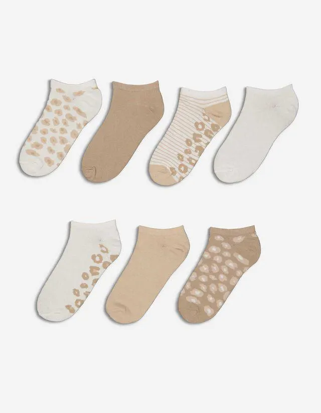 Nízké ponožky - 7 ks v balení