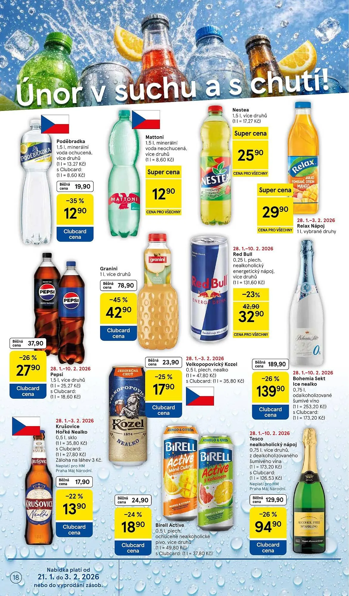 Tesco leták - 28. ledna 3. února 2026 - Page 18
