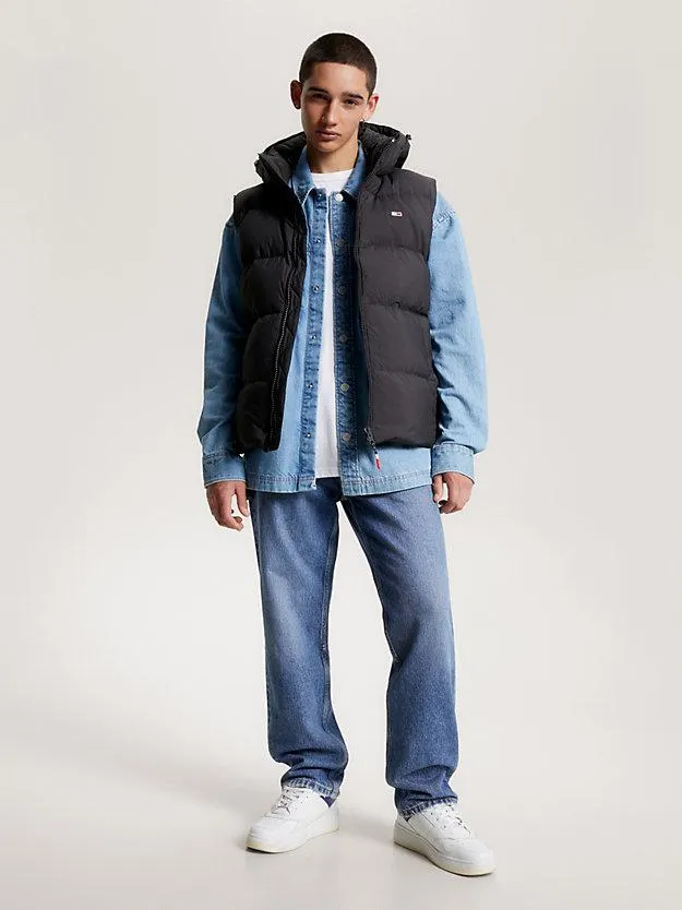 Essential Casual Hooded Recycled Down Vest