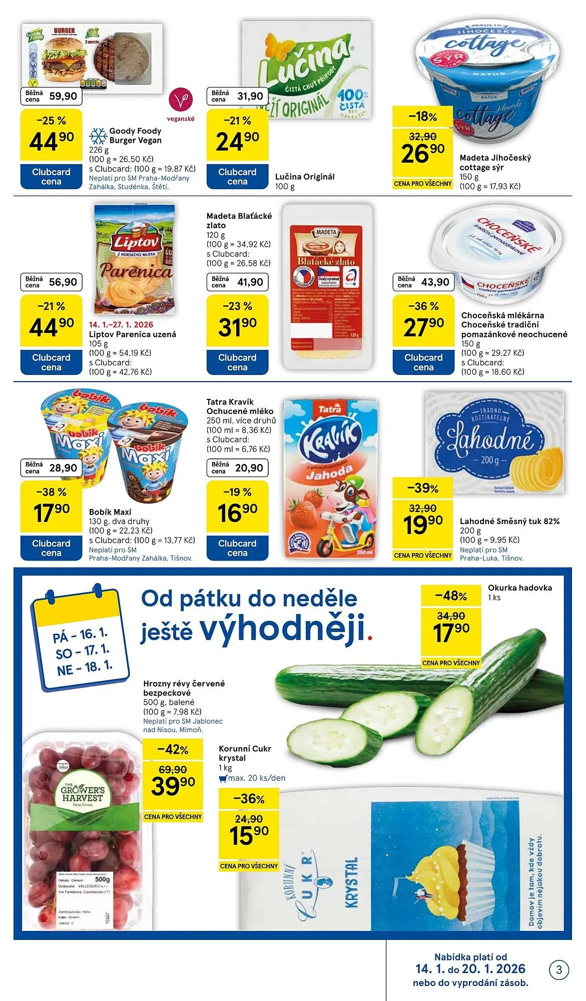 Tesco leták - 14. ledna 20. ledna 2026 - Page 3