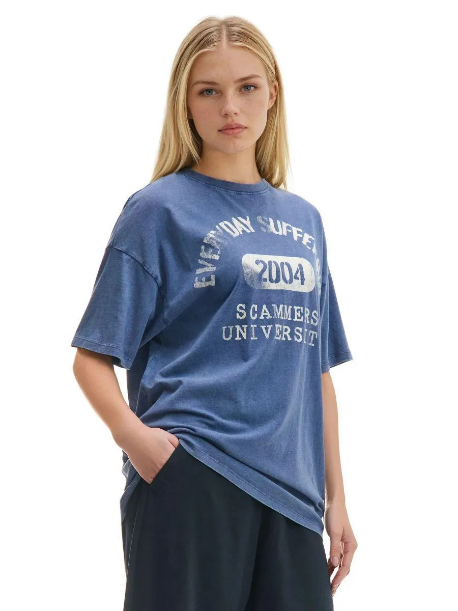 Tričko oversize s potiskem