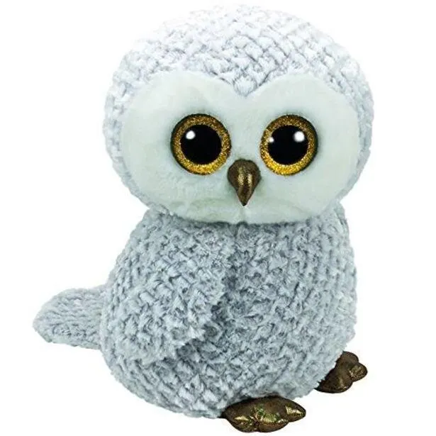 Meteor Beanie Boos OWLETTE - bílá sova, 42 cm