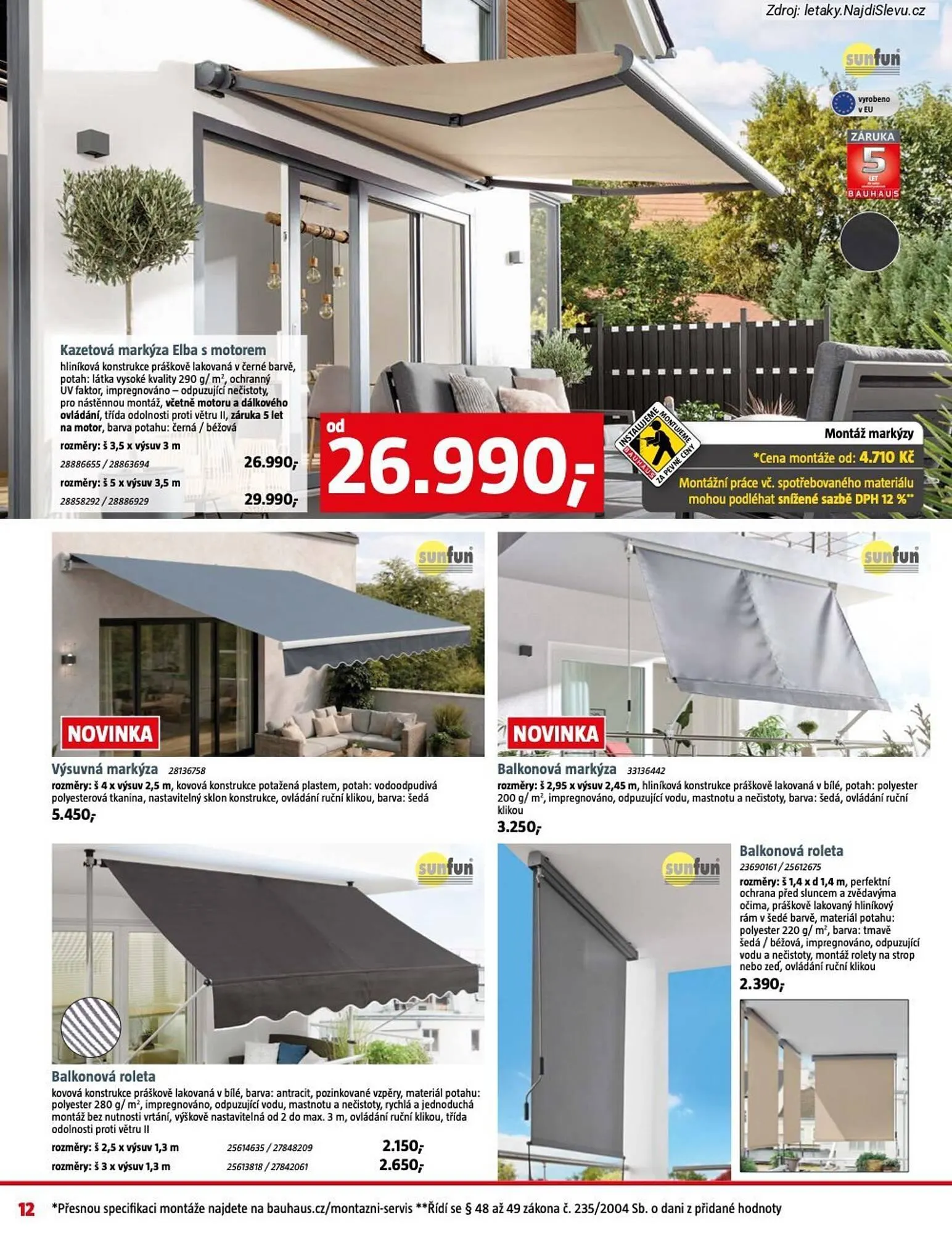 Bauhaus leták - 30. dubna 28. května 2026 - Page 12