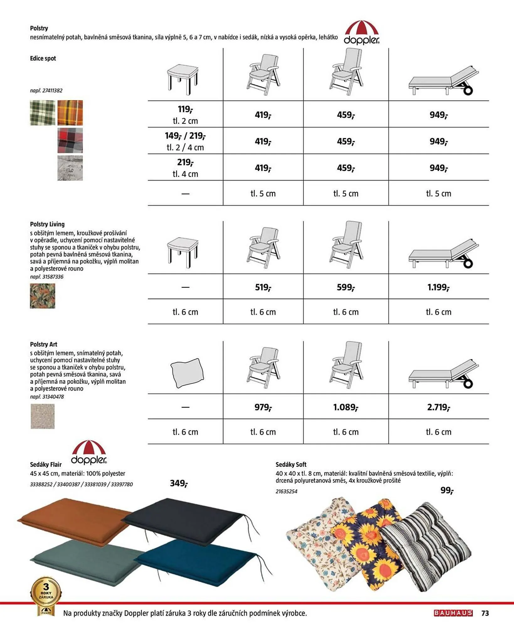 Bauhaus leták - 20. března 31. srpna 2026 - Page 73