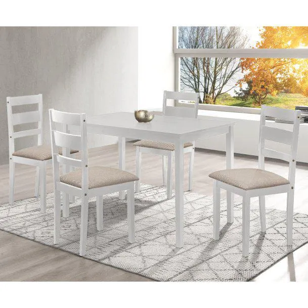 Set jídelní bílý AUT-6070 WT