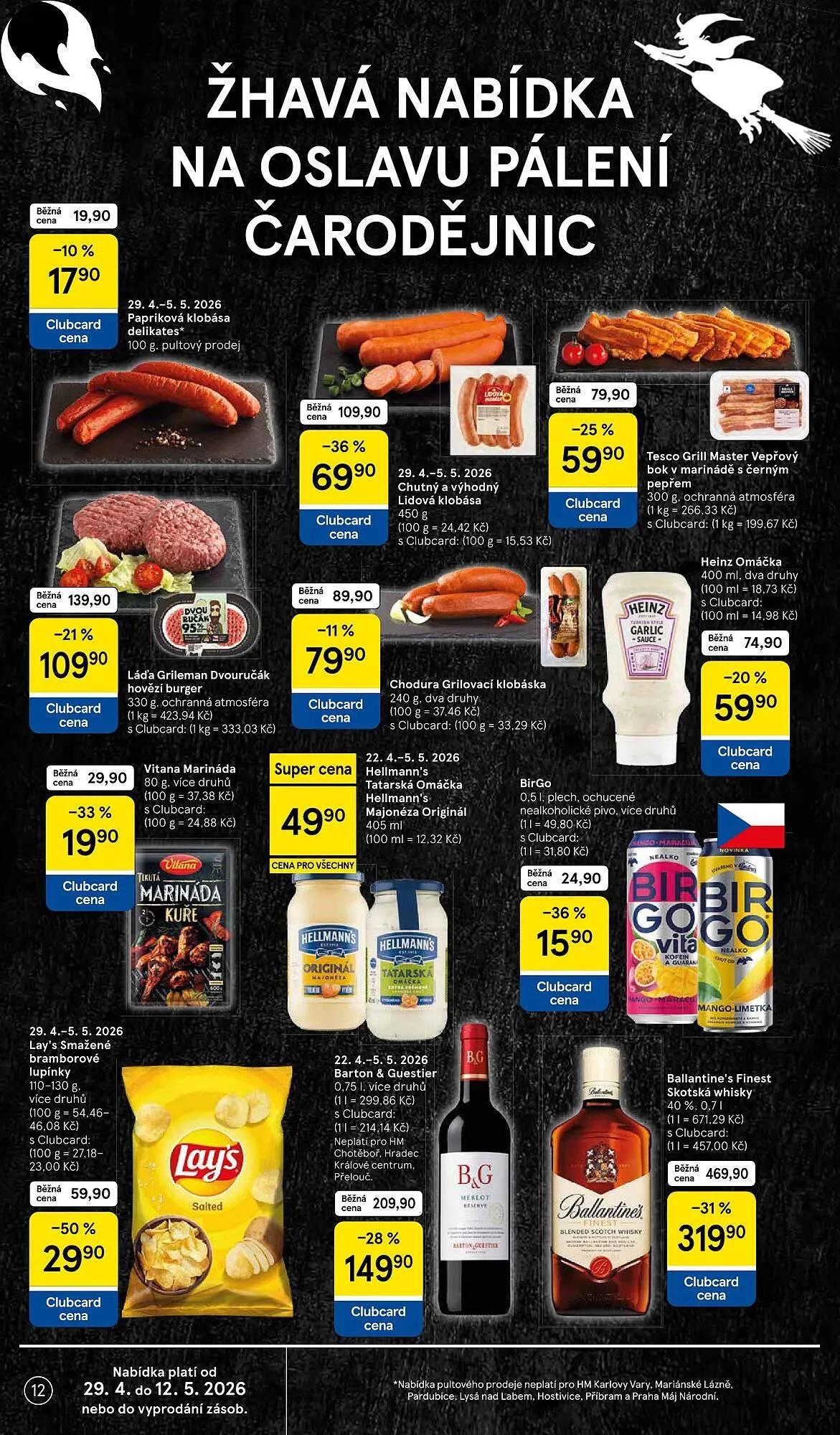 Tesco leták - 29. dubna 5. května 2026 - Page 12