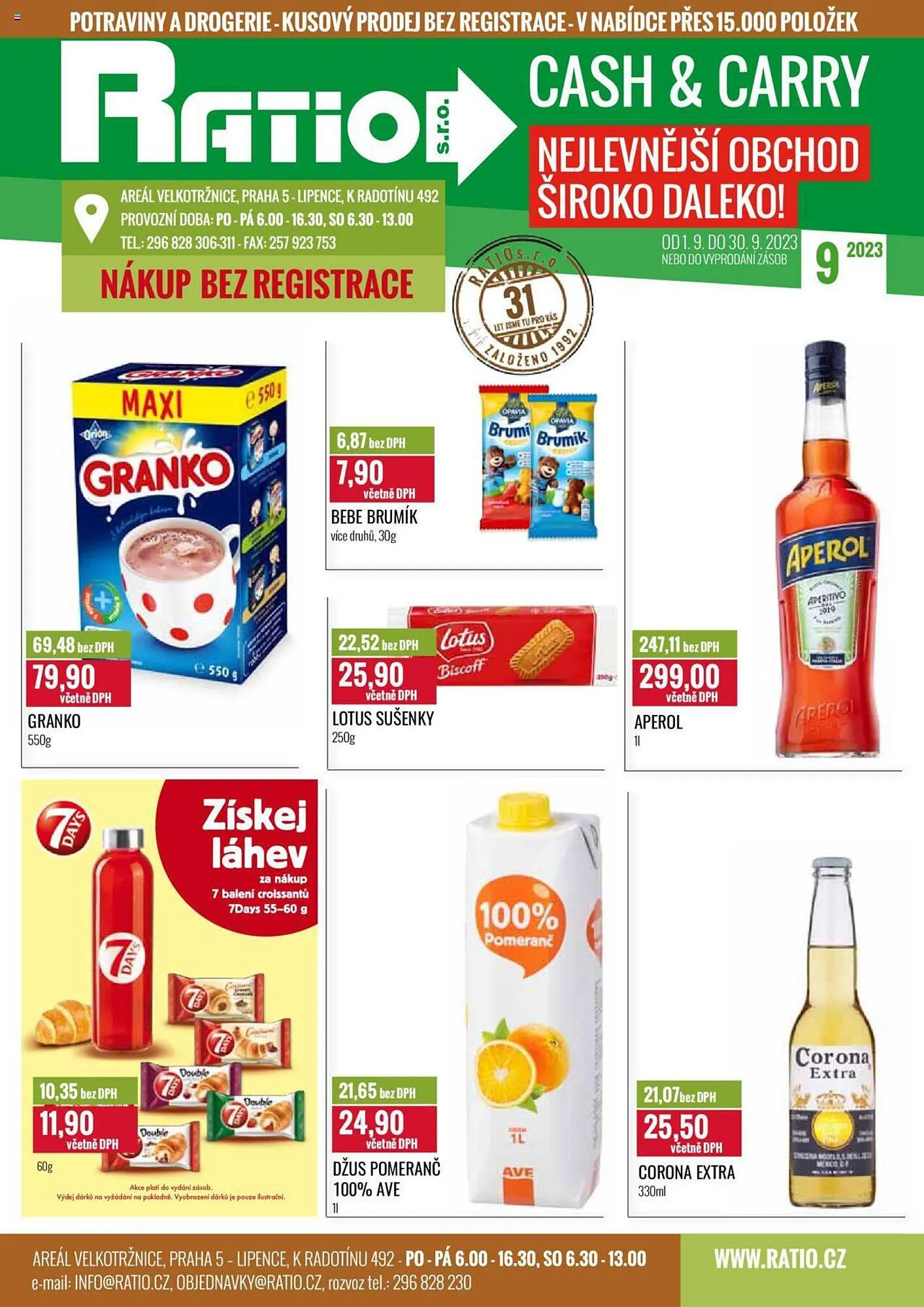 Ratio leták - 1. září 30. září 2023 - Page 1