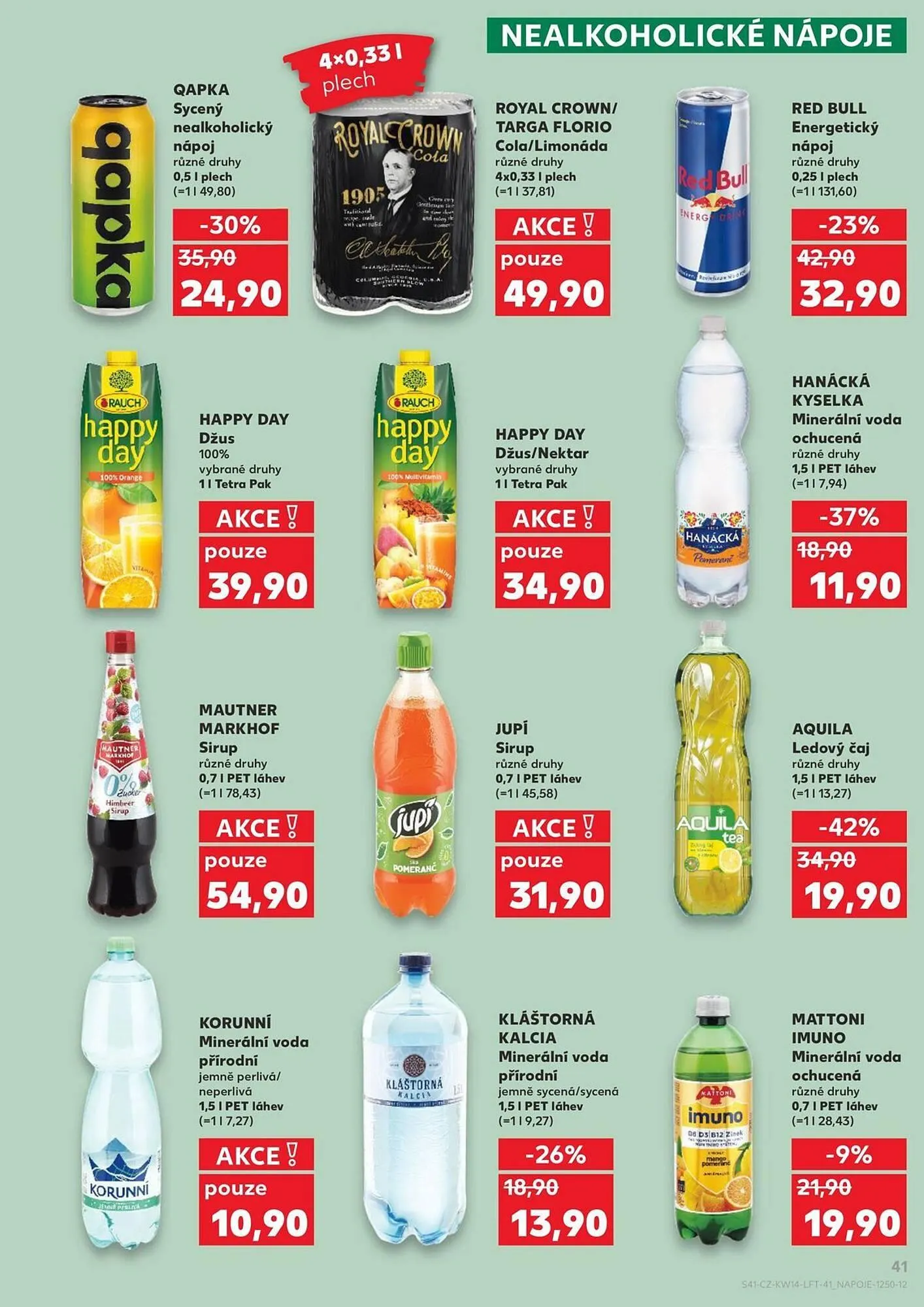Kaufland leták - 1. dubna 7. dubna 2026 - Page 41