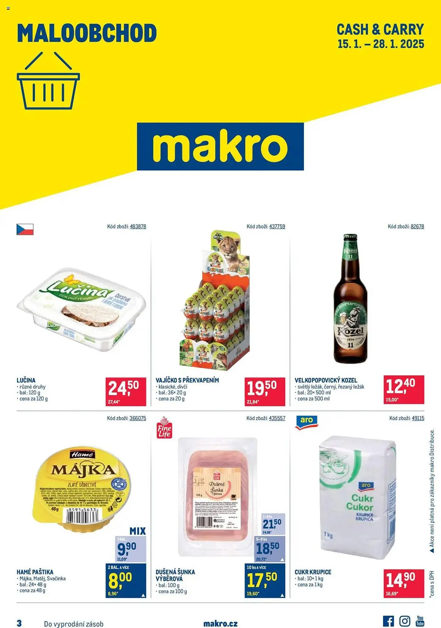 Makro leták - 15. ledna 28. ledna 2025 - Page 1