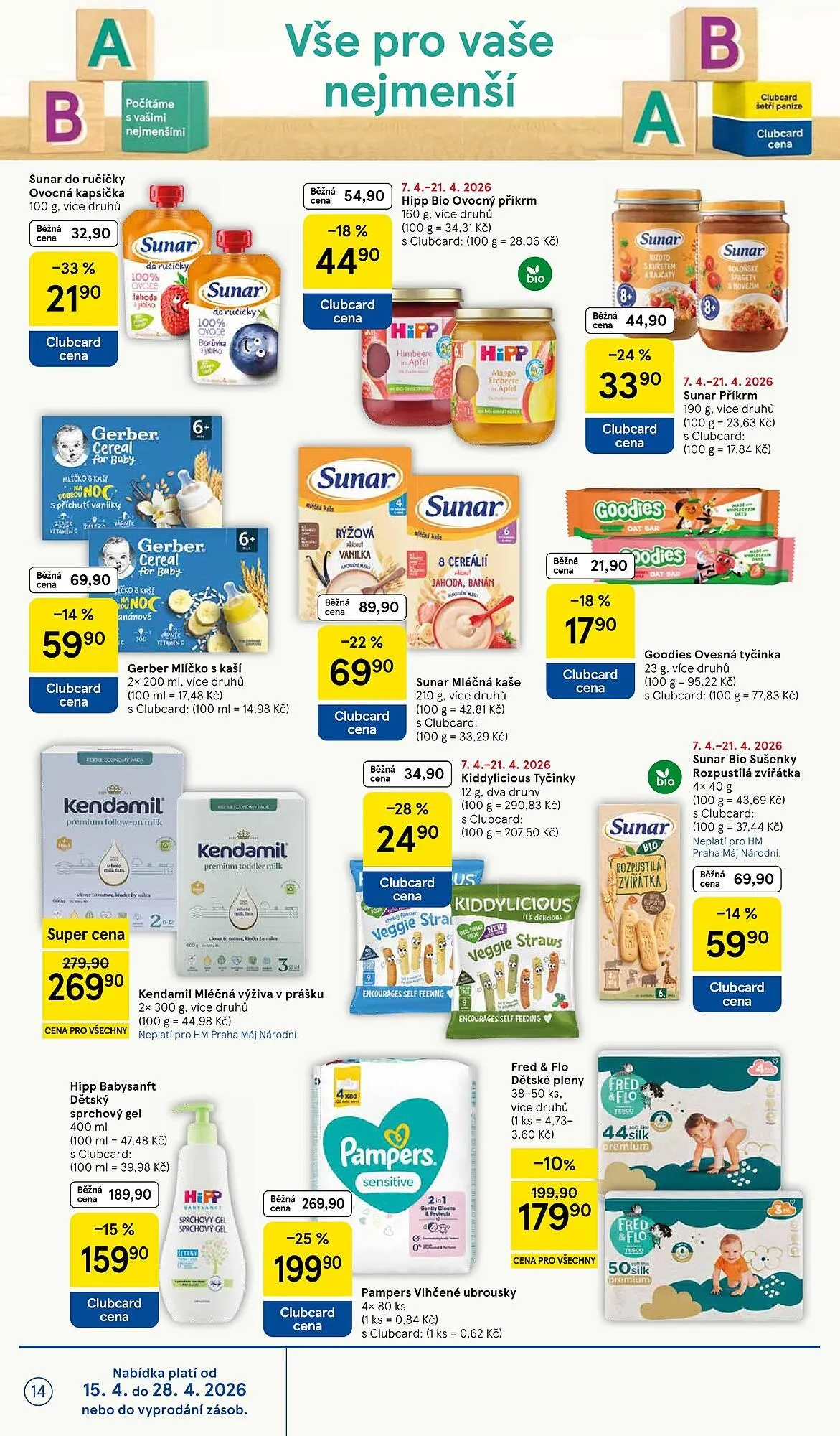 Tesco leták - 15. dubna 21. dubna 2026 - Page 14