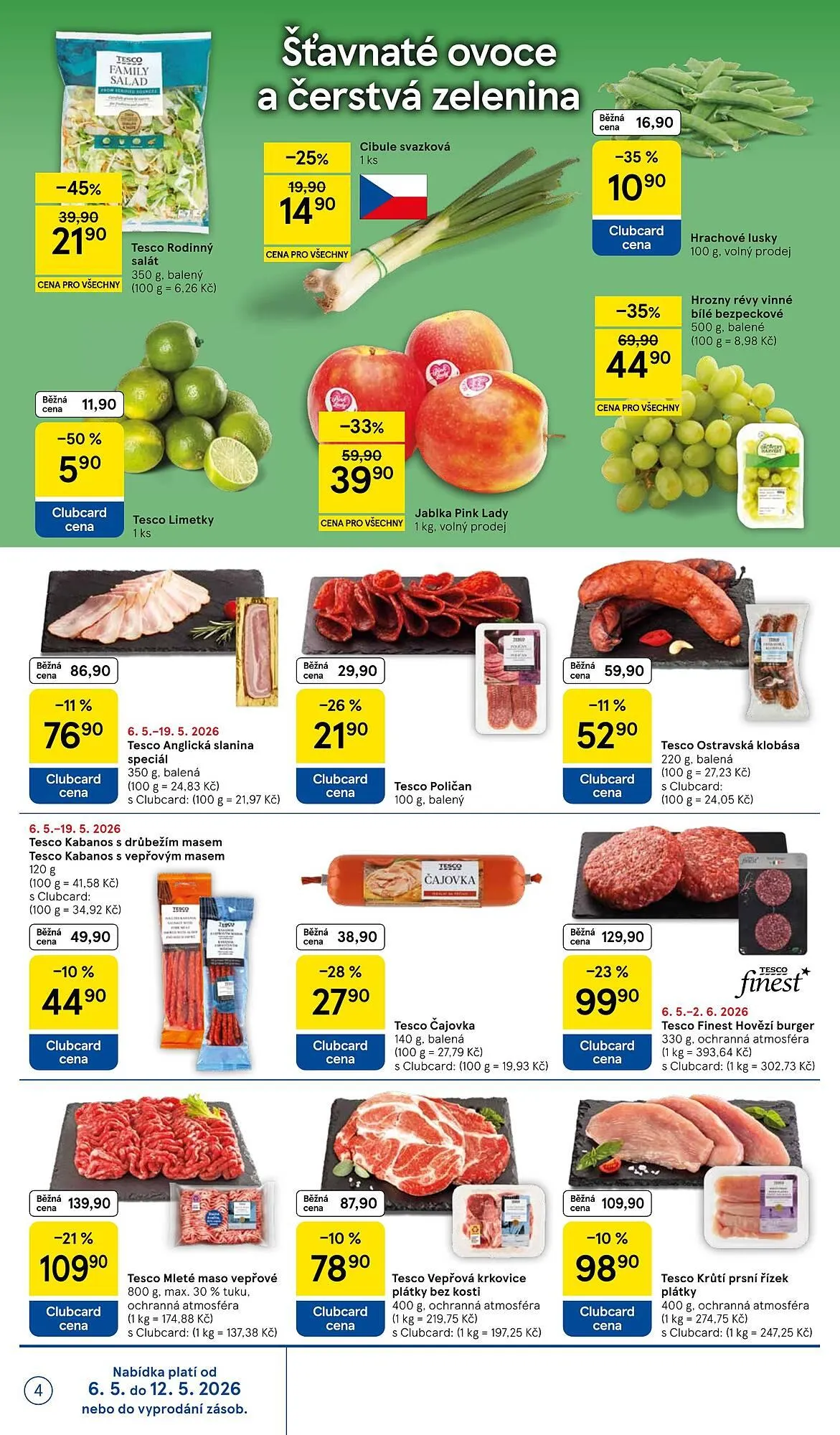 Tesco leták - 6. května 12. května 2026 - Page 4