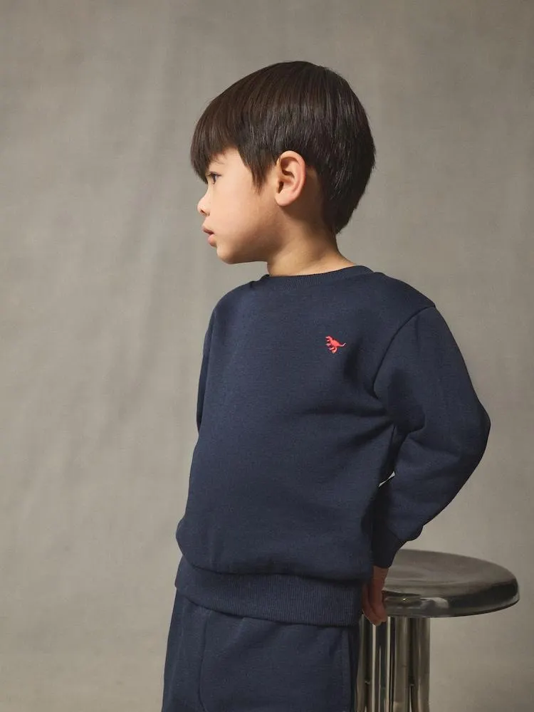 Tmavě modré - Souprava mikiny a tepláků (3měsíců -7let)