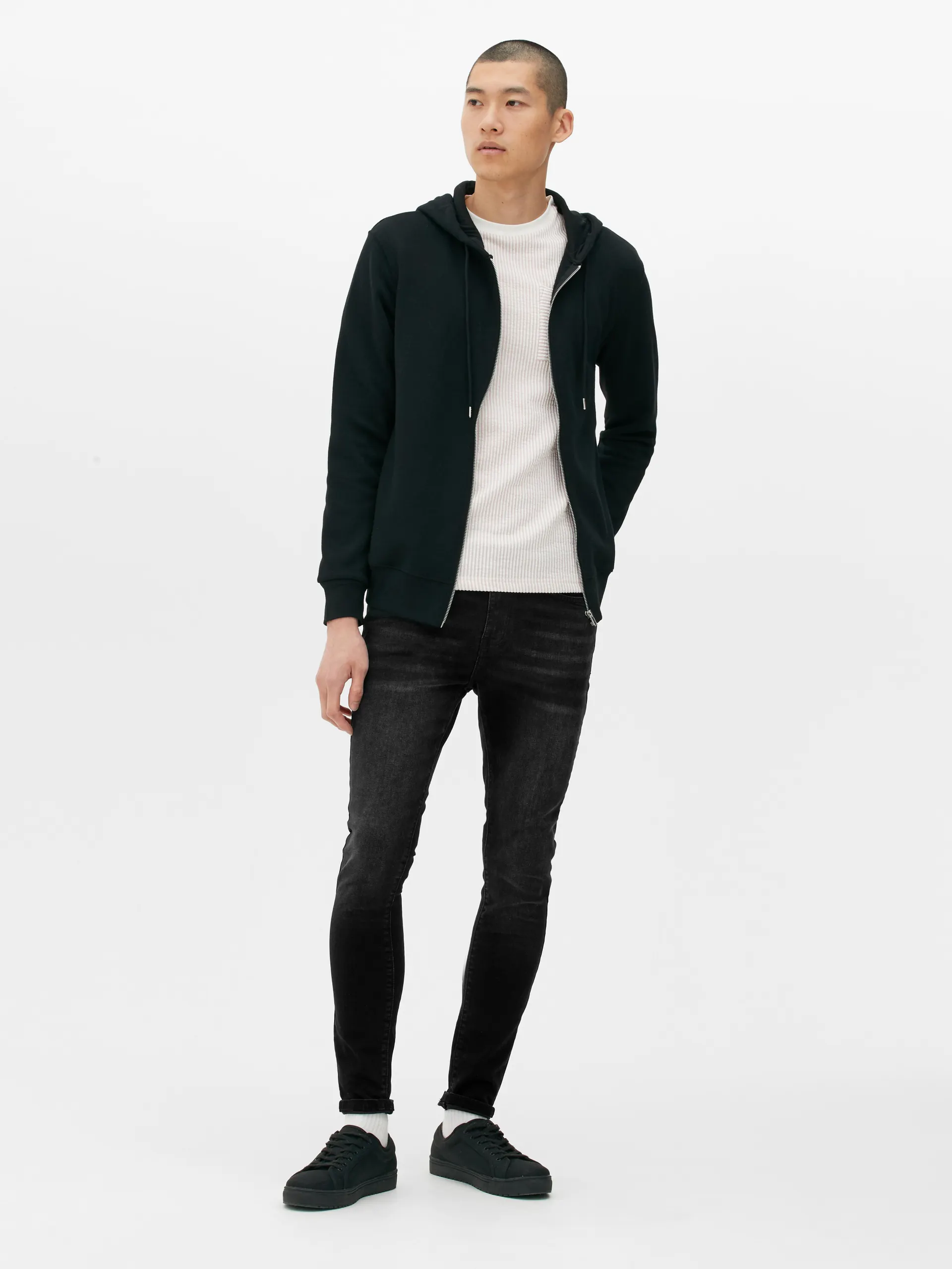 Předeprané super strečové skinny džíny