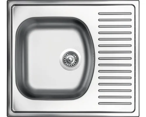 Nerezový dřez Sinks SHORT 580 V 0,5 mm matný
