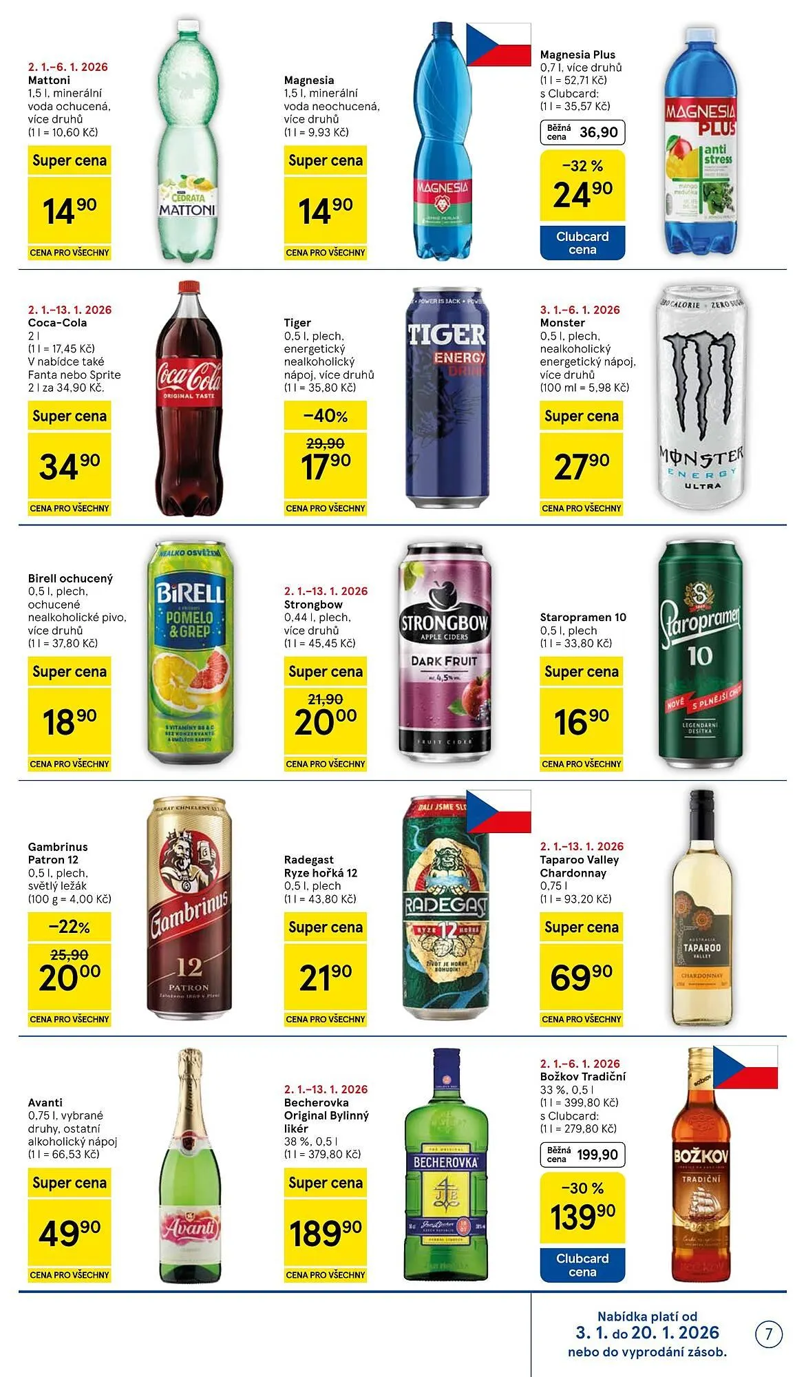 Tesco leták - 2. ledna 6. ledna 2026 - Page 7