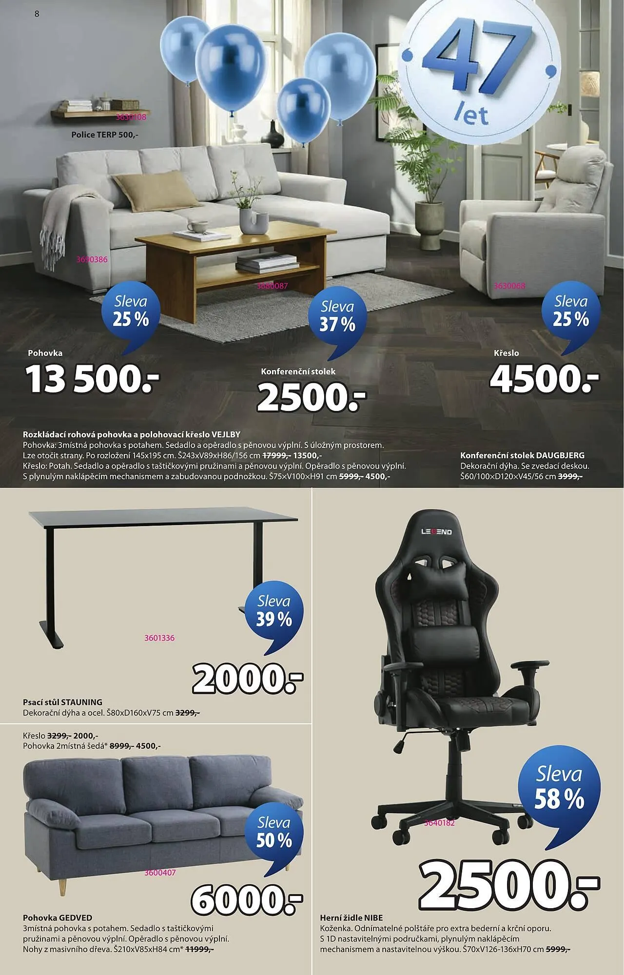 JYSK leták - 11. března 14. dubna 2026 - Page 8