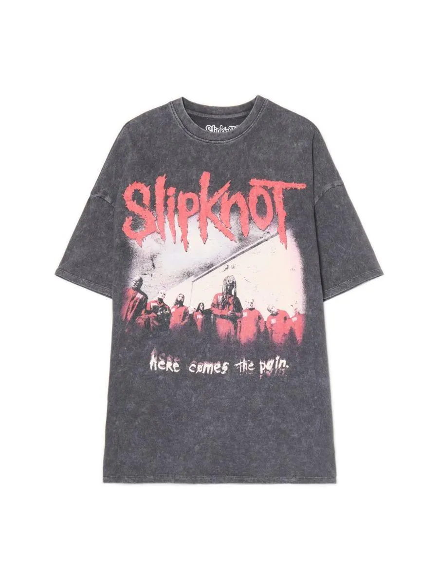 Tričko se sepraným efektem Slipknot