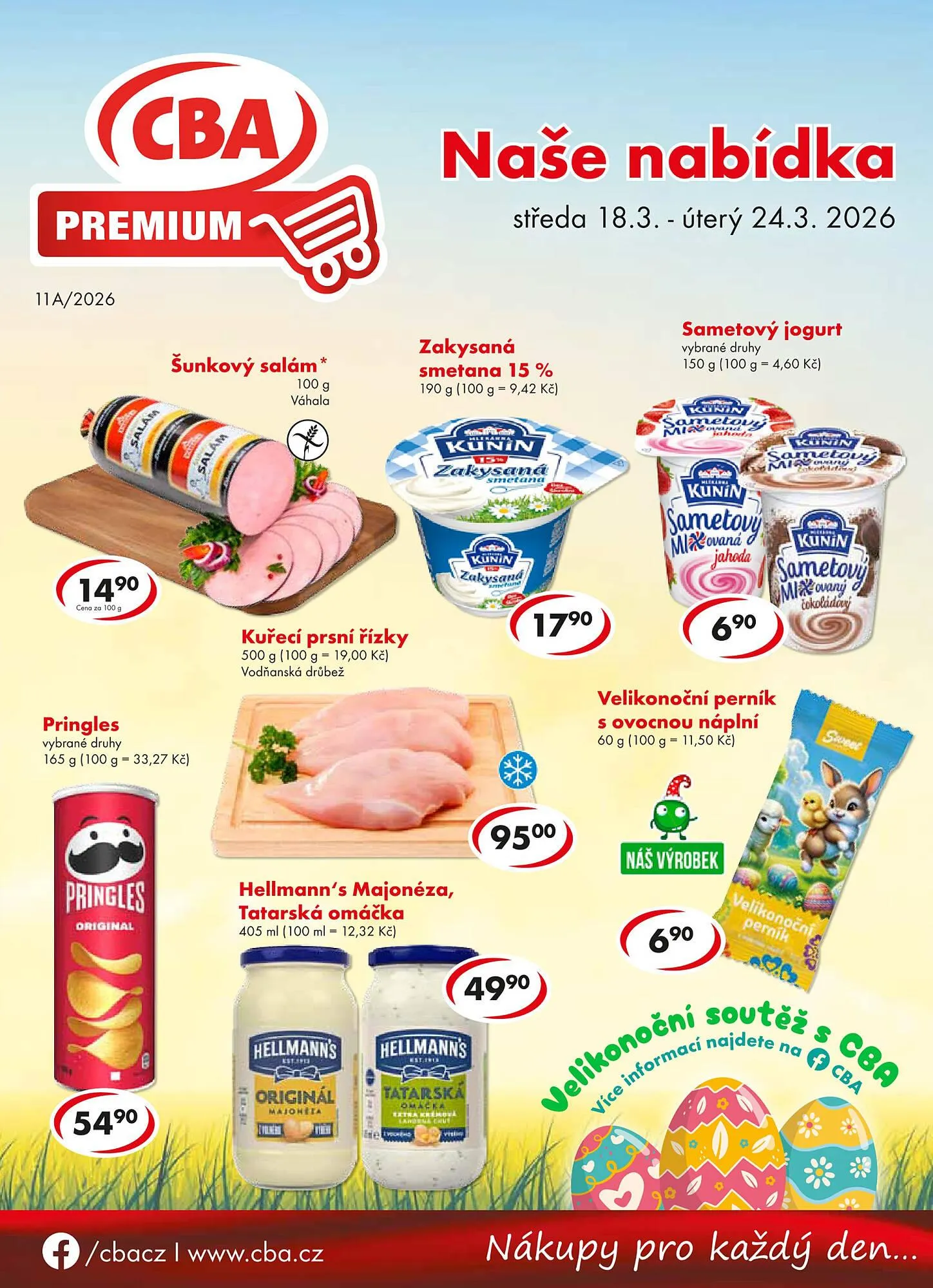 CBA leták - 18. března 24. března 2026 - Page 1