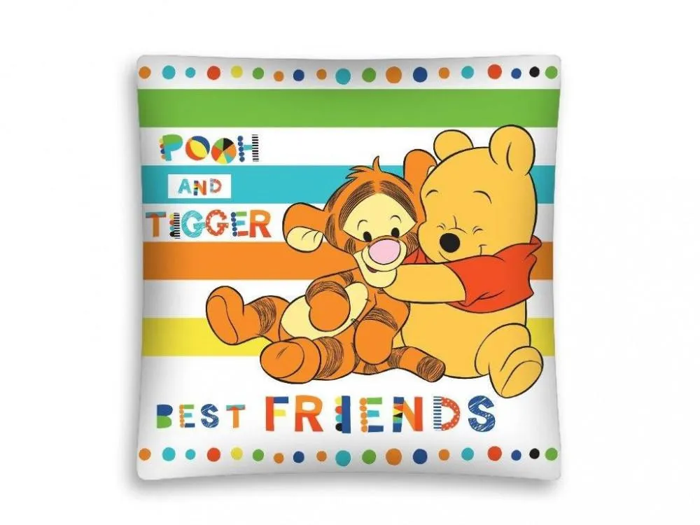 Polštářek Medvídek Pú a Tygr 40 x 40 cm