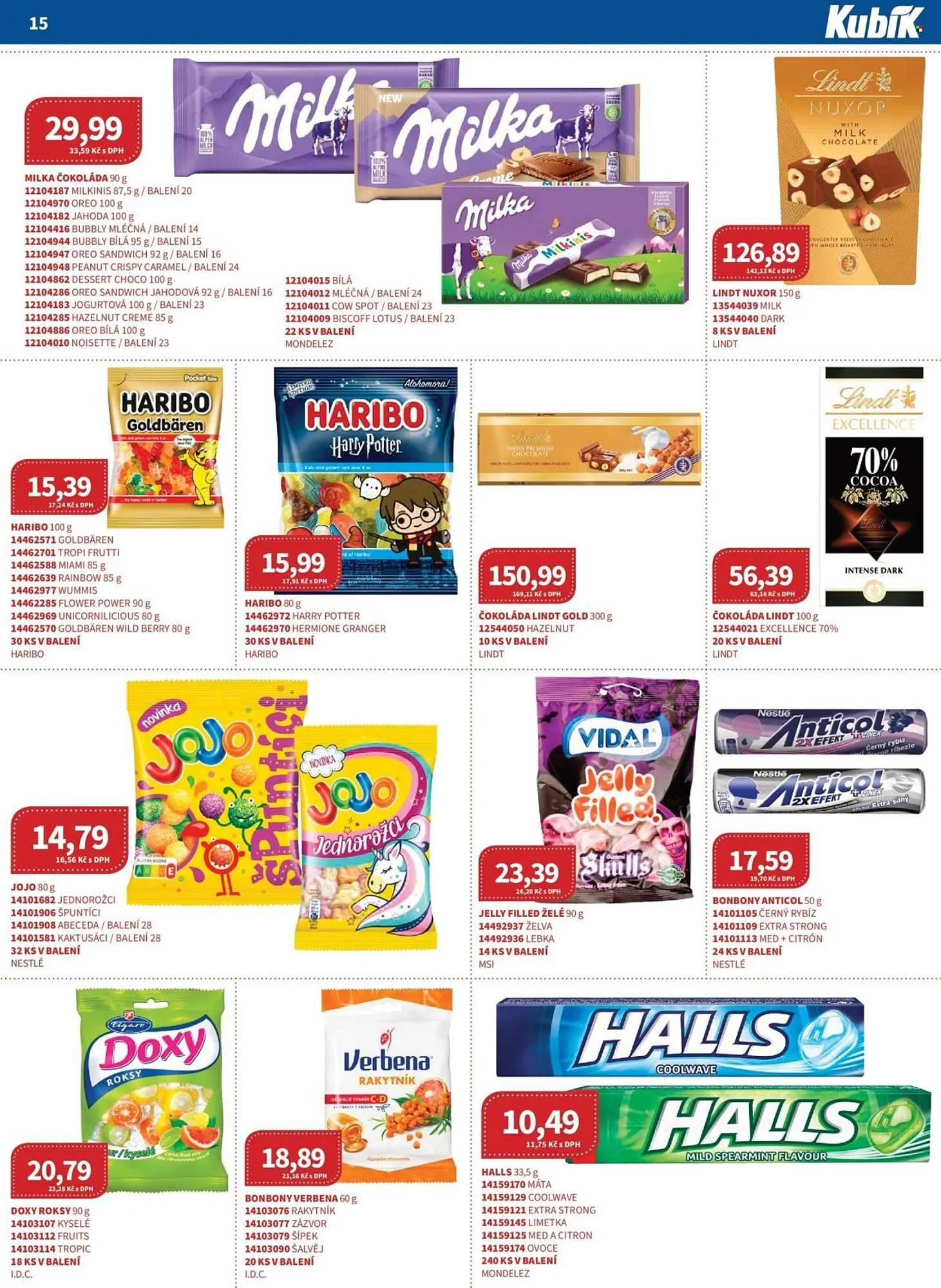 Kubík potraviny leták - 1. listopadu 30. listopadu 2025 - Page 15