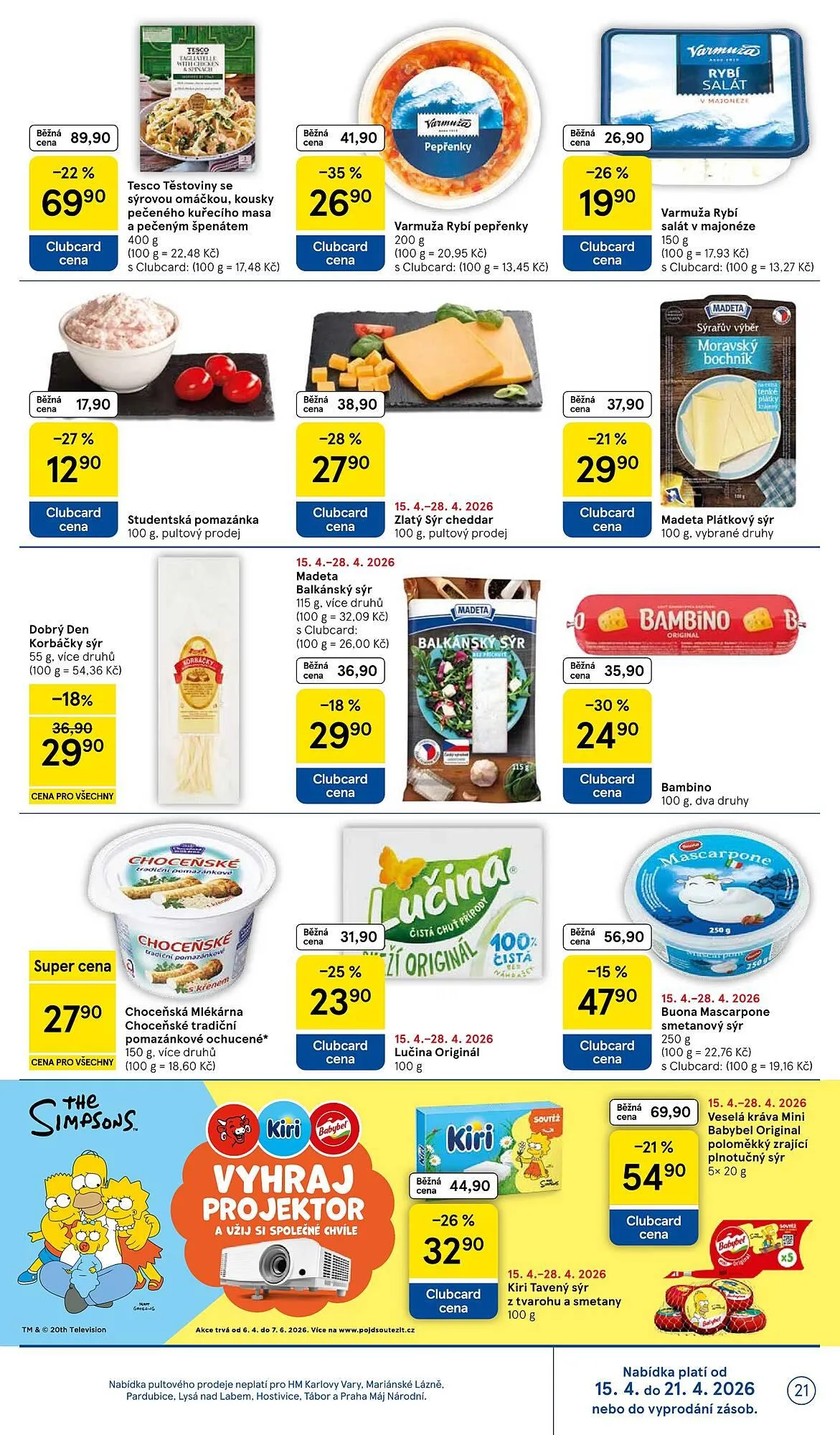 Tesco leták - 15. dubna 21. dubna 2026 - Page 21