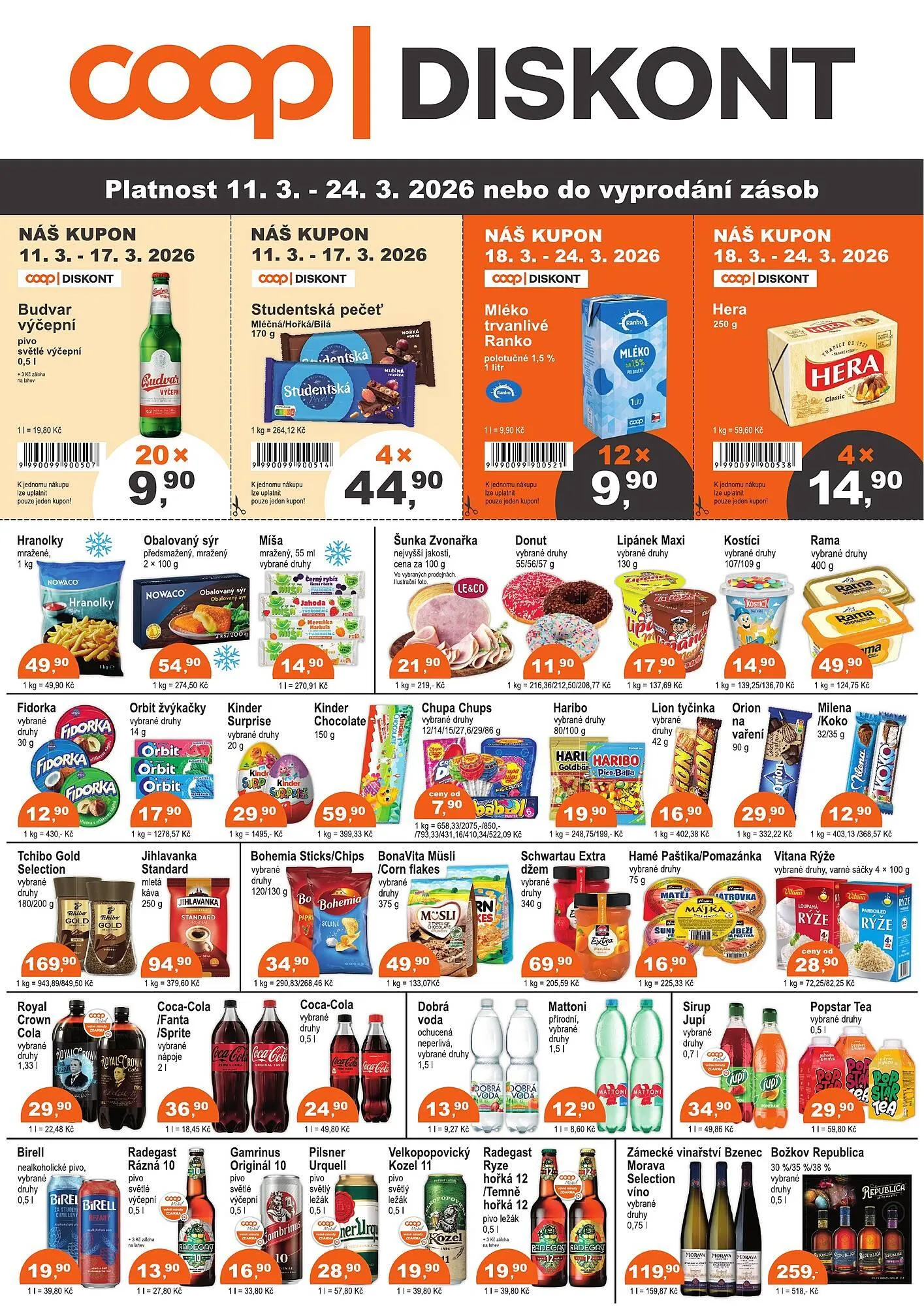 COOP DISKONT leták - 1