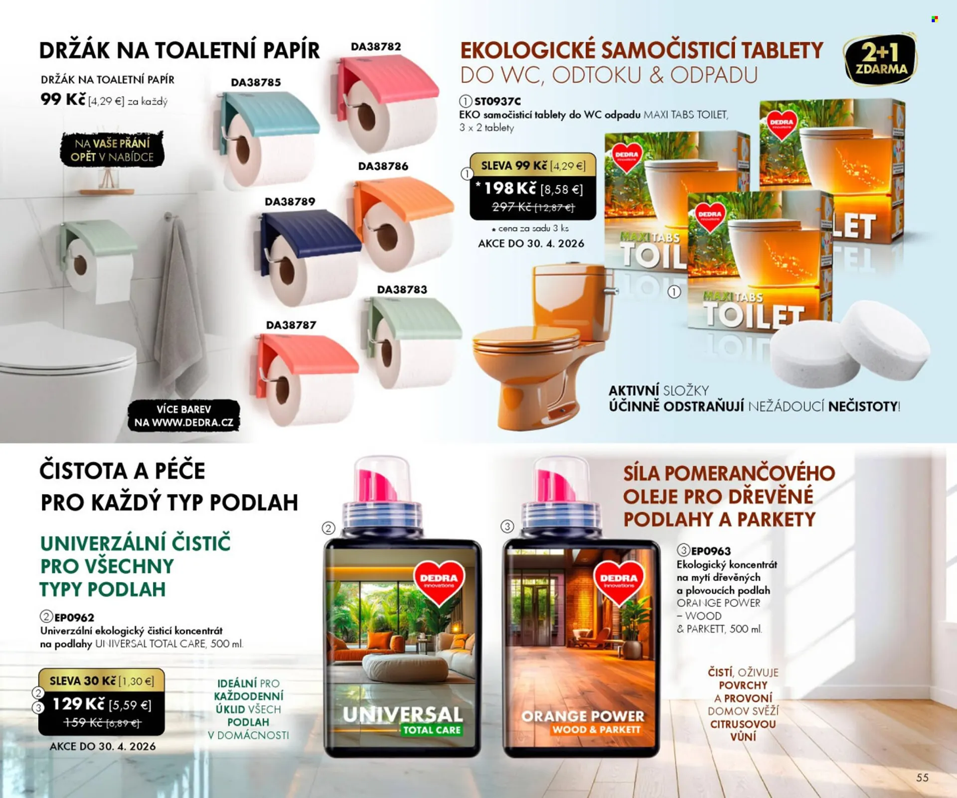 Dedra leták - 20. března 30. dubna 2026 - Page 55