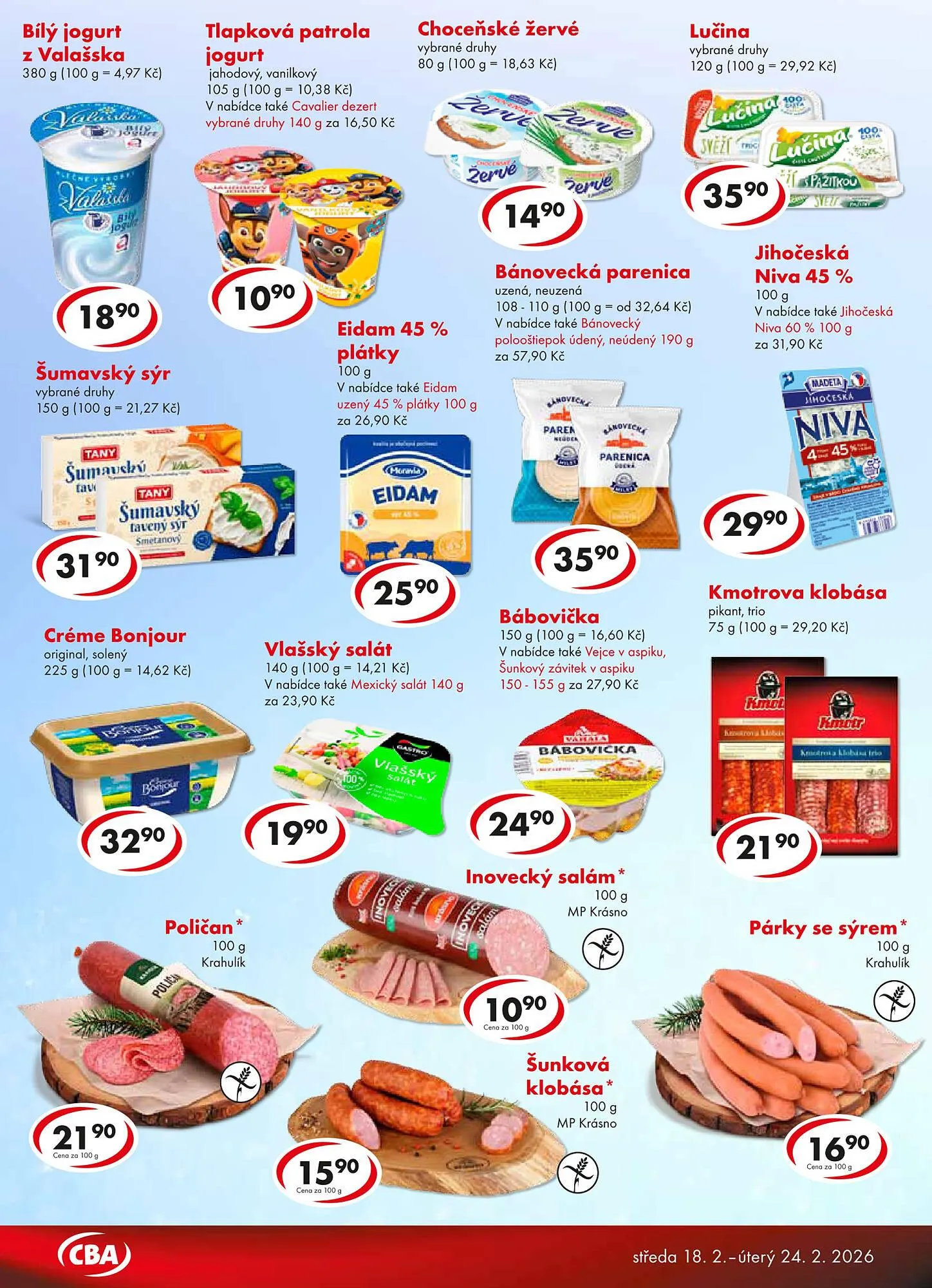 CBA leták - 18. února 24. února 2026 - Page 2