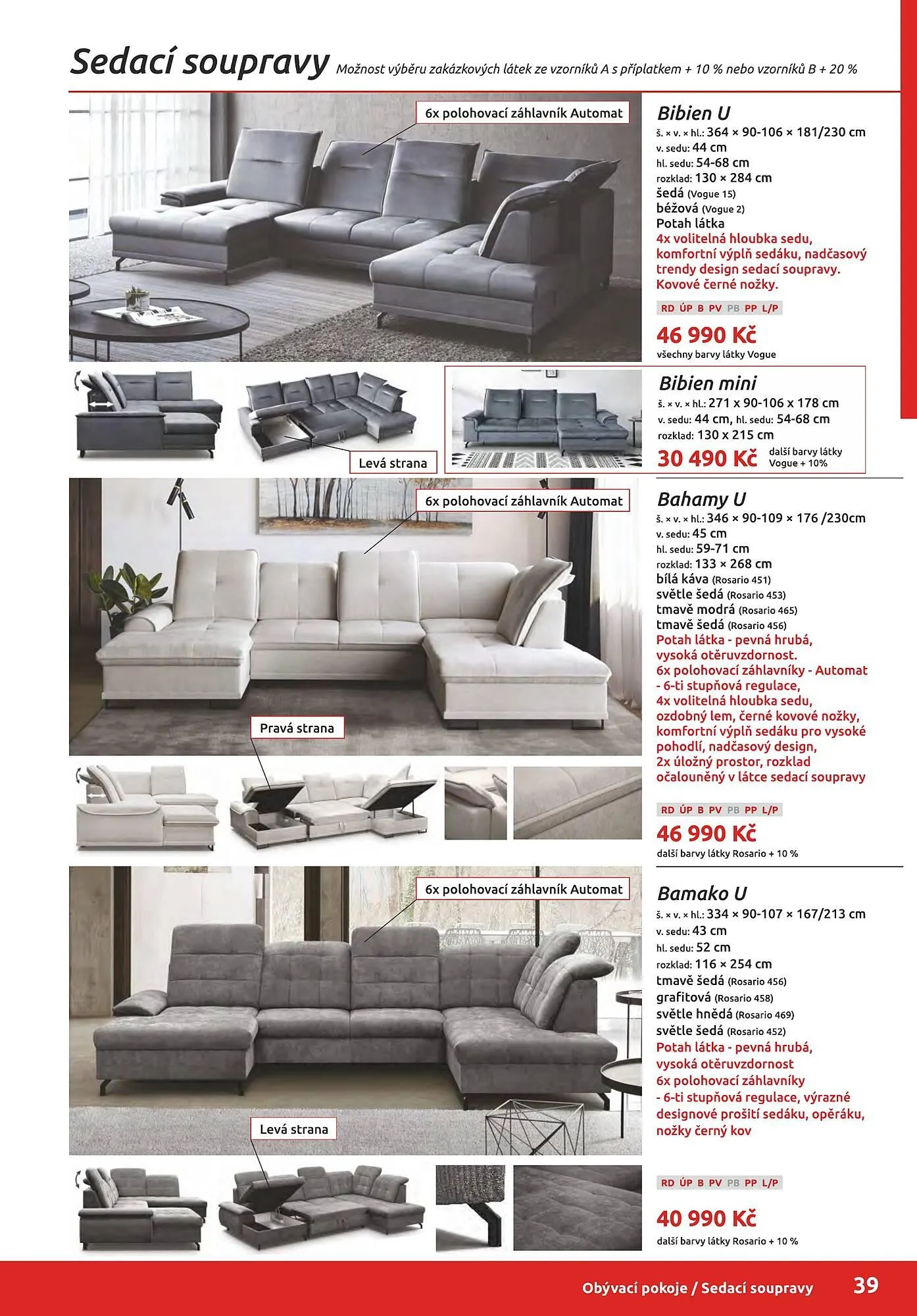 Nábytkáři Čech a Moravy leták - 7. ledna 31. prosince 2026 - Page 39