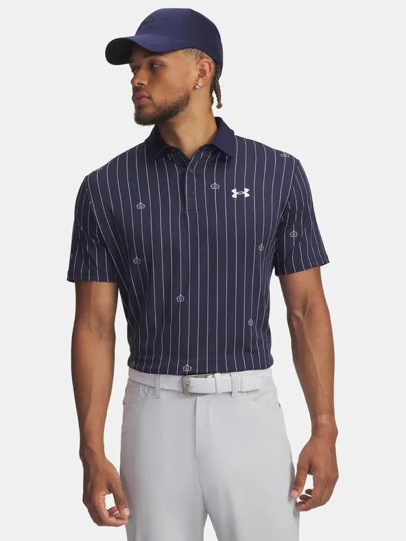 Pánské tričko Under Armour UA Playoff 3.0 Printed Polo-BLU
