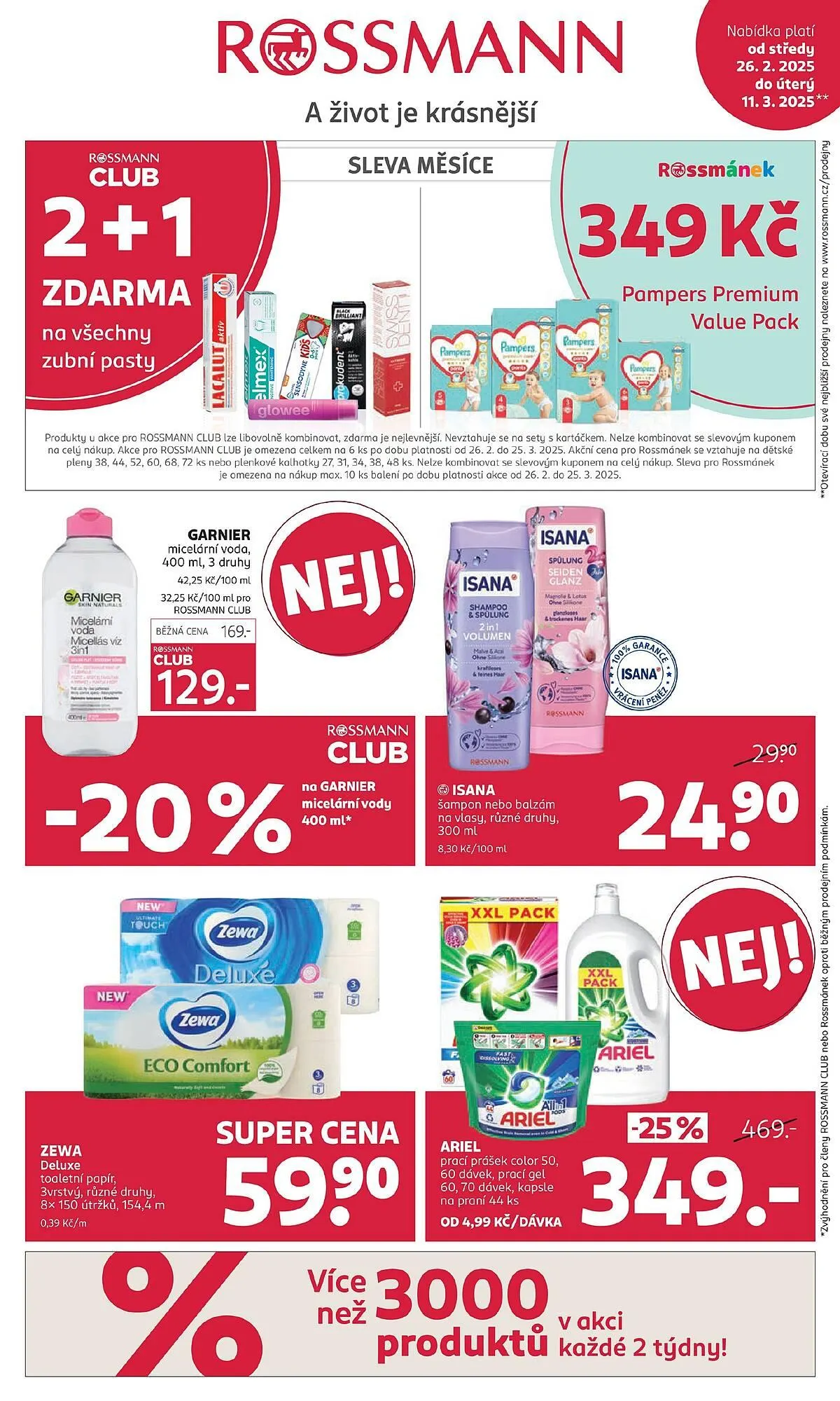 Rossmann leták - 1