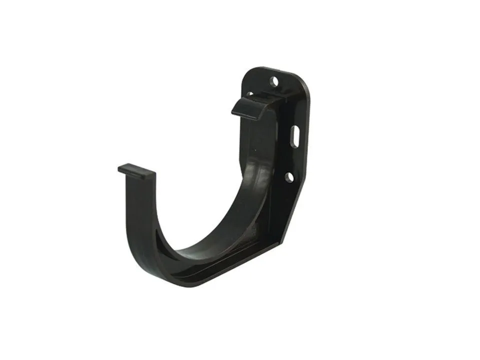 Hák okapový plastový hnědý RG 100