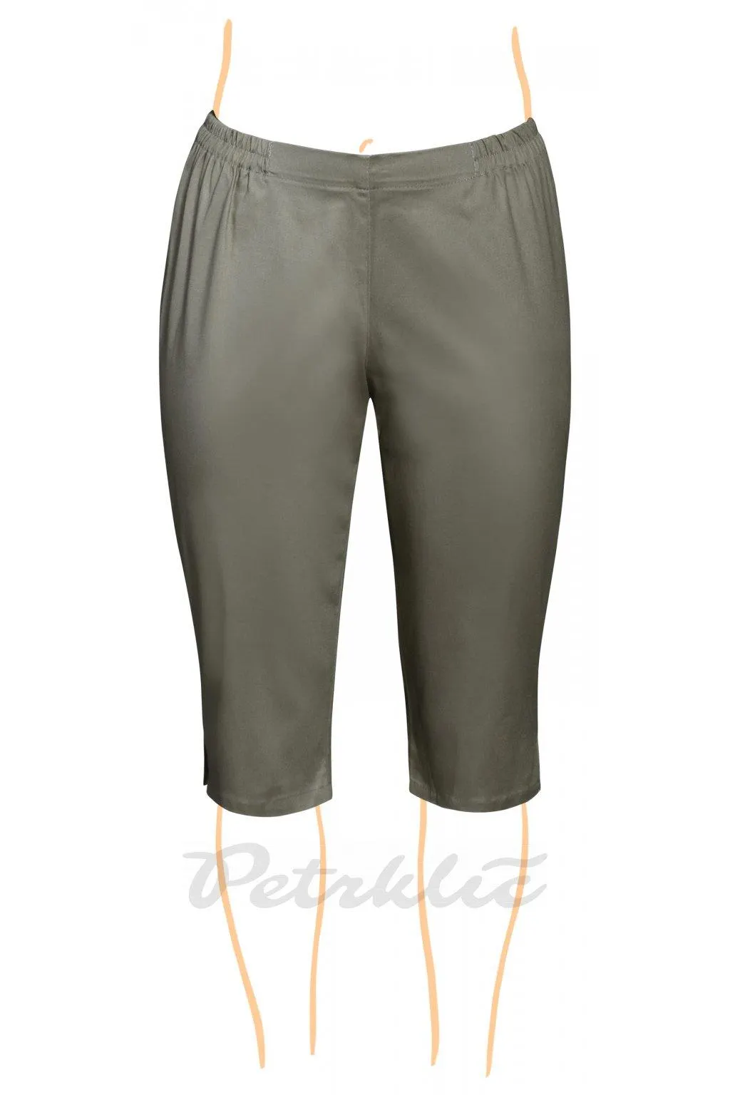 3/4 bavlněné kalhoty - varianty