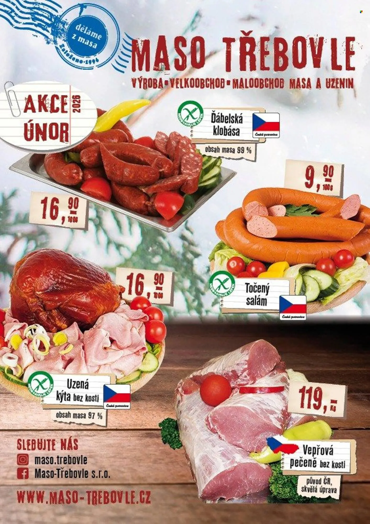 Maso Třebovle leták - 1. února 28. února 2026 - Page 1