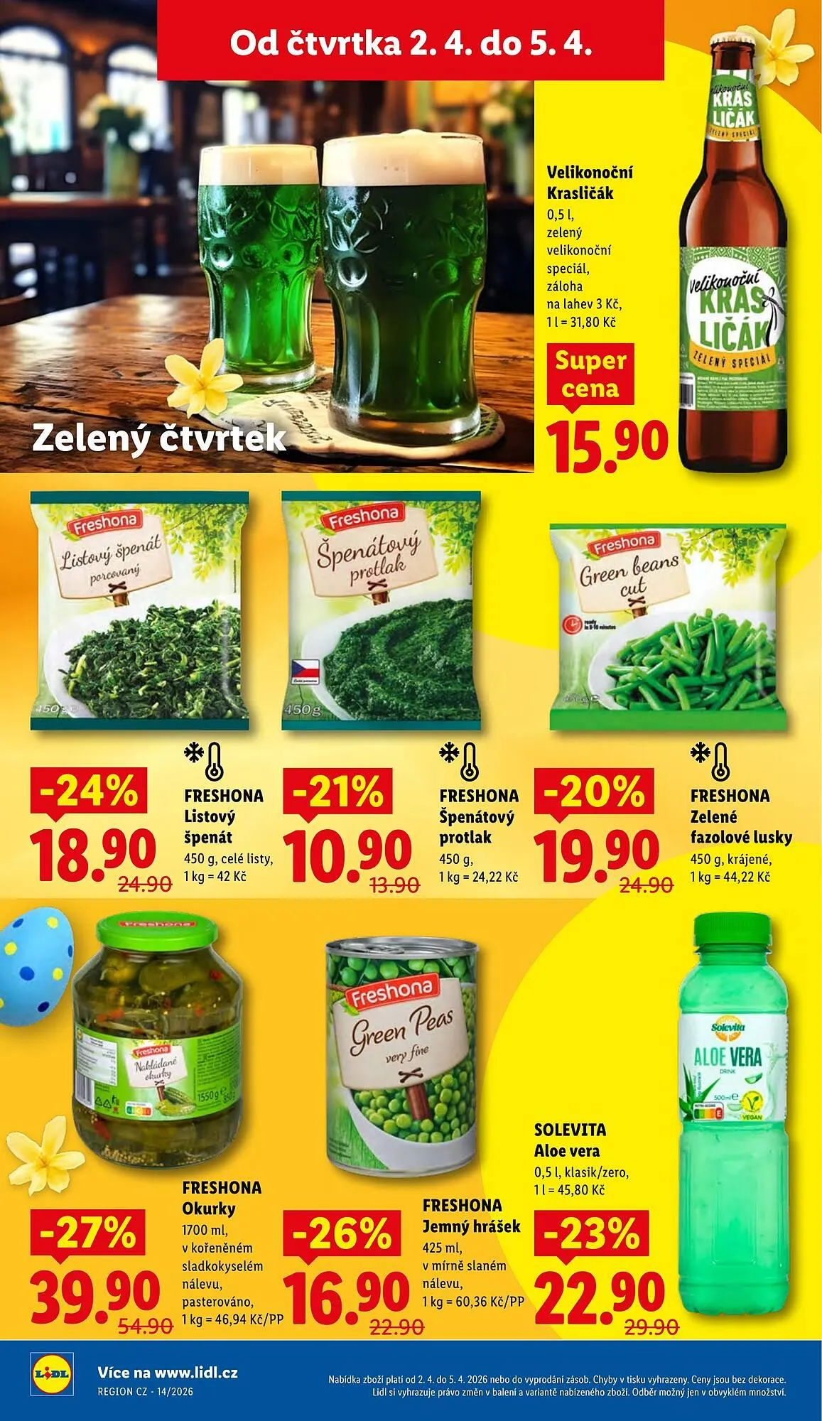 Lidl leták - 2. dubna 5. dubna 2026 - Page 18
