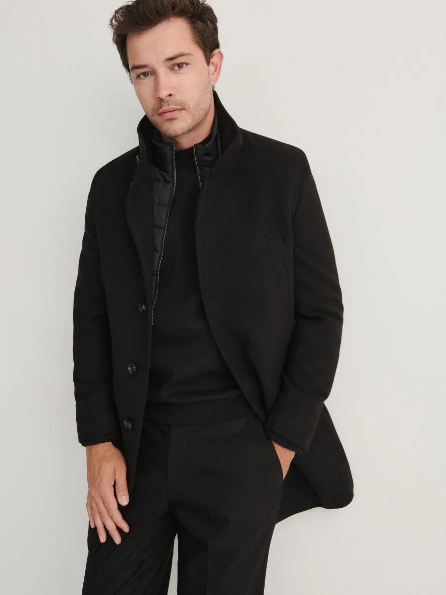 Palton cu căptușeală cu fermoar