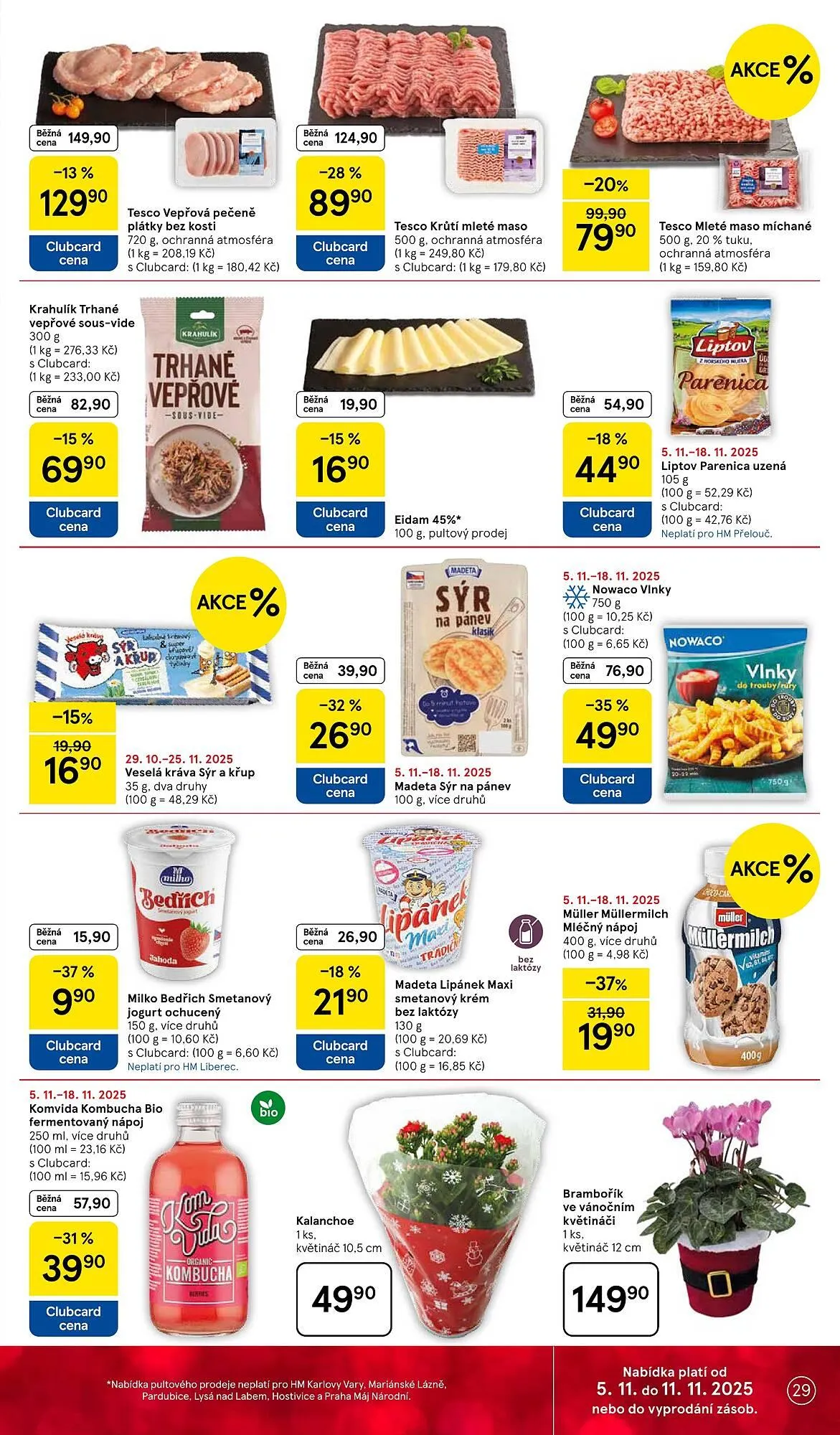 Tesco leták - 5. listopadu 11. listopadu 2025 - Page 29
