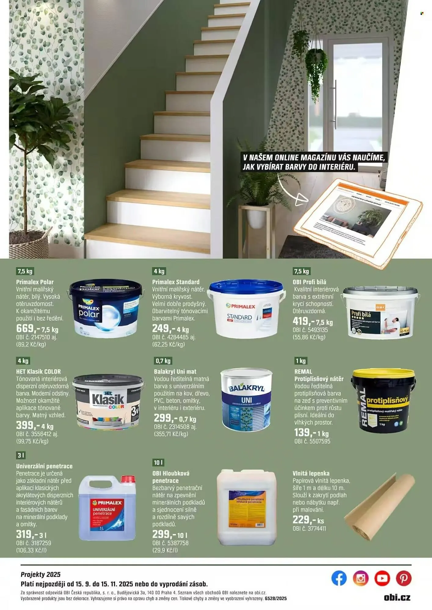 OBI leták - 15. září 15. listopadu 2025 - Page 15