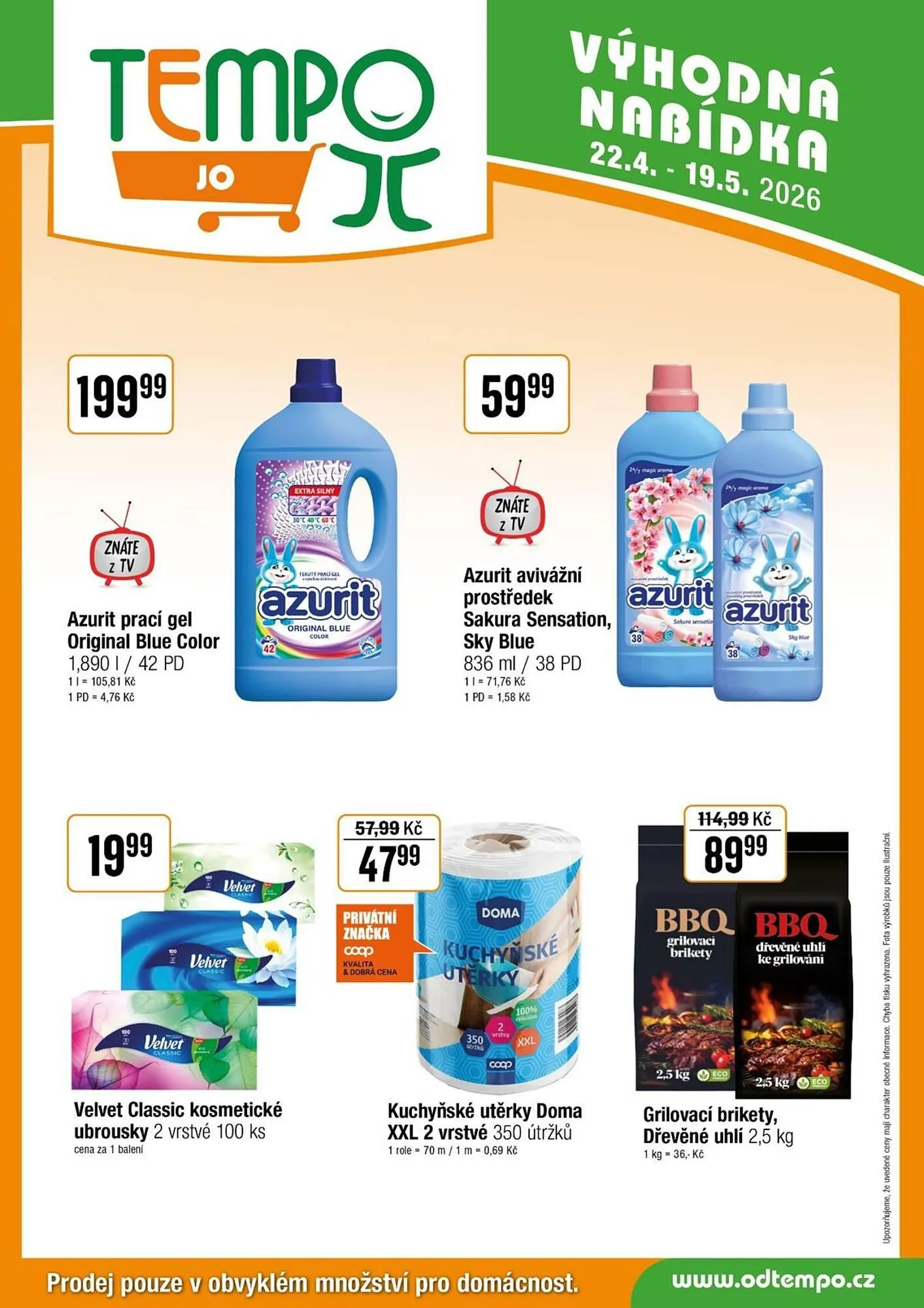 TEMPO leták - 22. dubna 19. května 2026 - Page 8