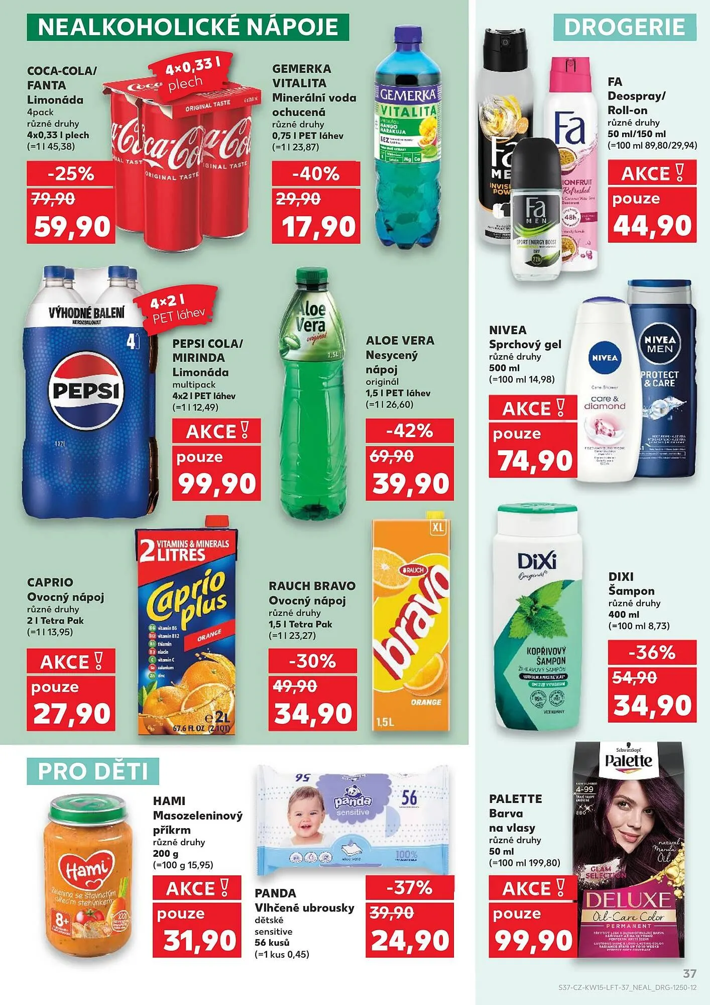 Kaufland leták - 8. dubna 14. dubna 2026 - Page 37