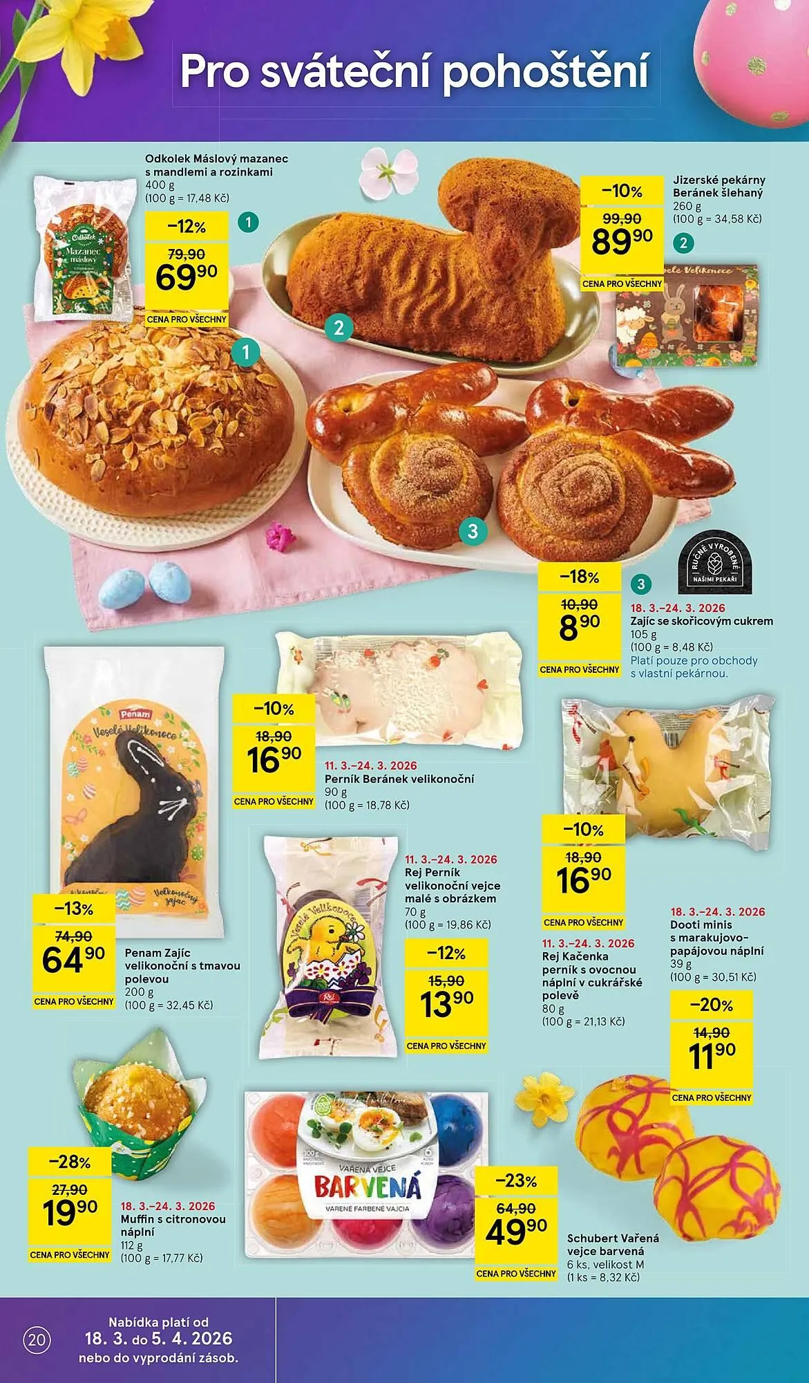 Tesco leták - 18. března 24. března 2026 - Page 20