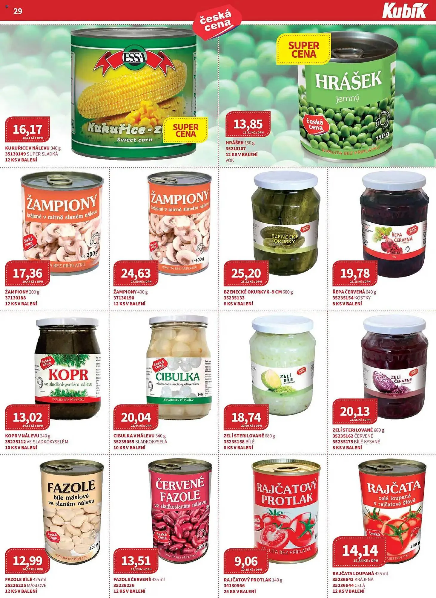 Kubík potraviny leták - 1. prosince 31. prosince 2025 - Page 29