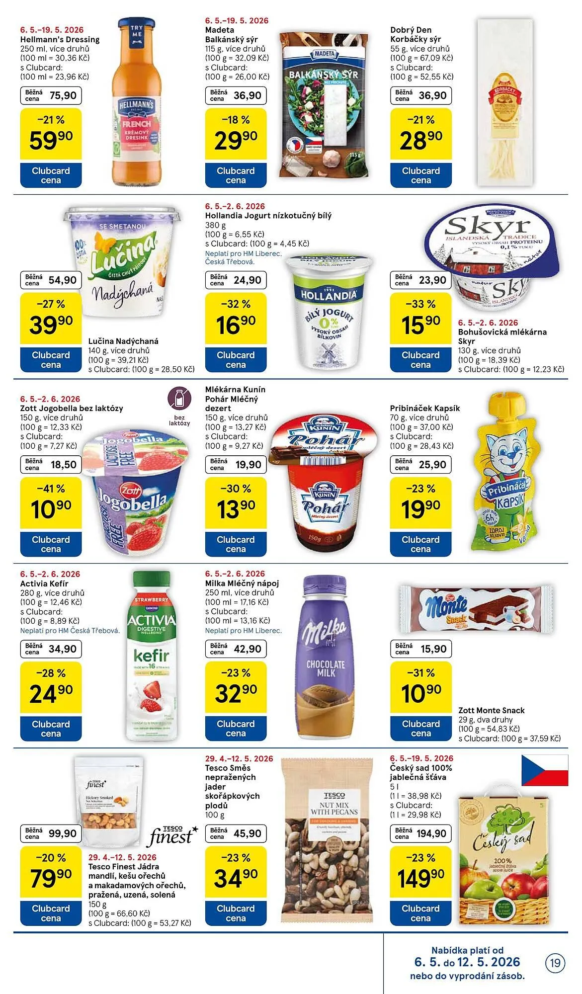 Tesco leták - 6. května 12. května 2026 - Page 19