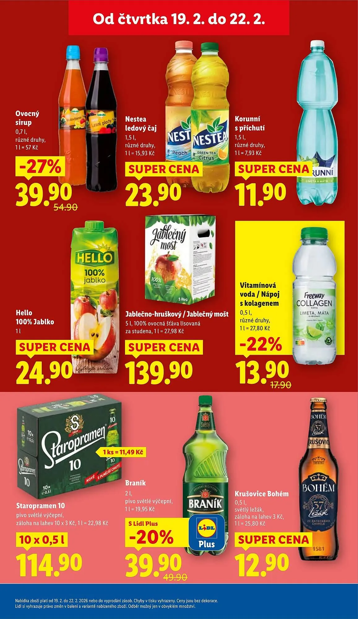 Lidl leták - 19. února 22. února 2026 - Page 19