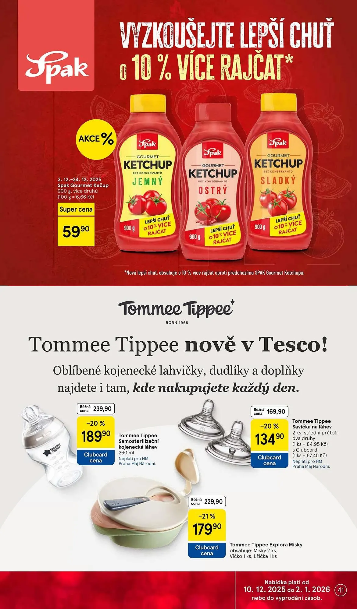 Tesco leták - 10. prosince 16. prosince 2025 - Page 41