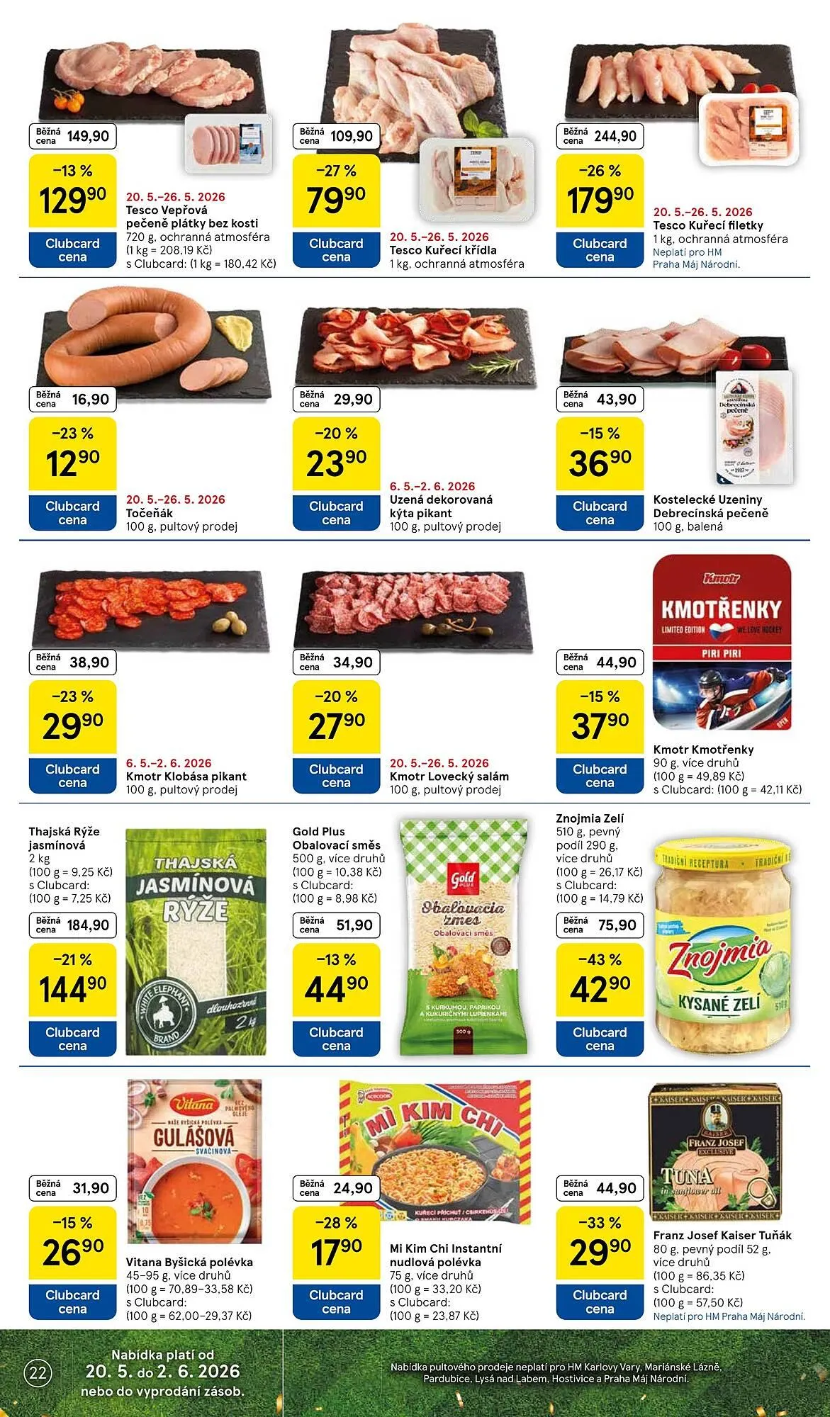 Tesco leták - 20. května 26. května 2026 - Page 22